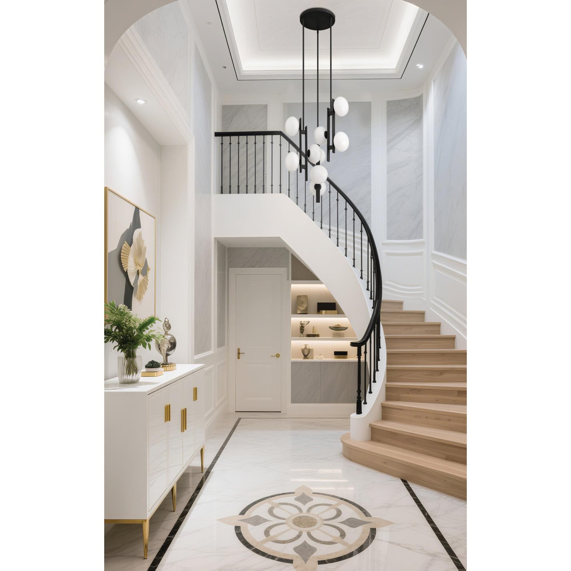 Julep 22 Inch Chandelier by Eglo Lighting