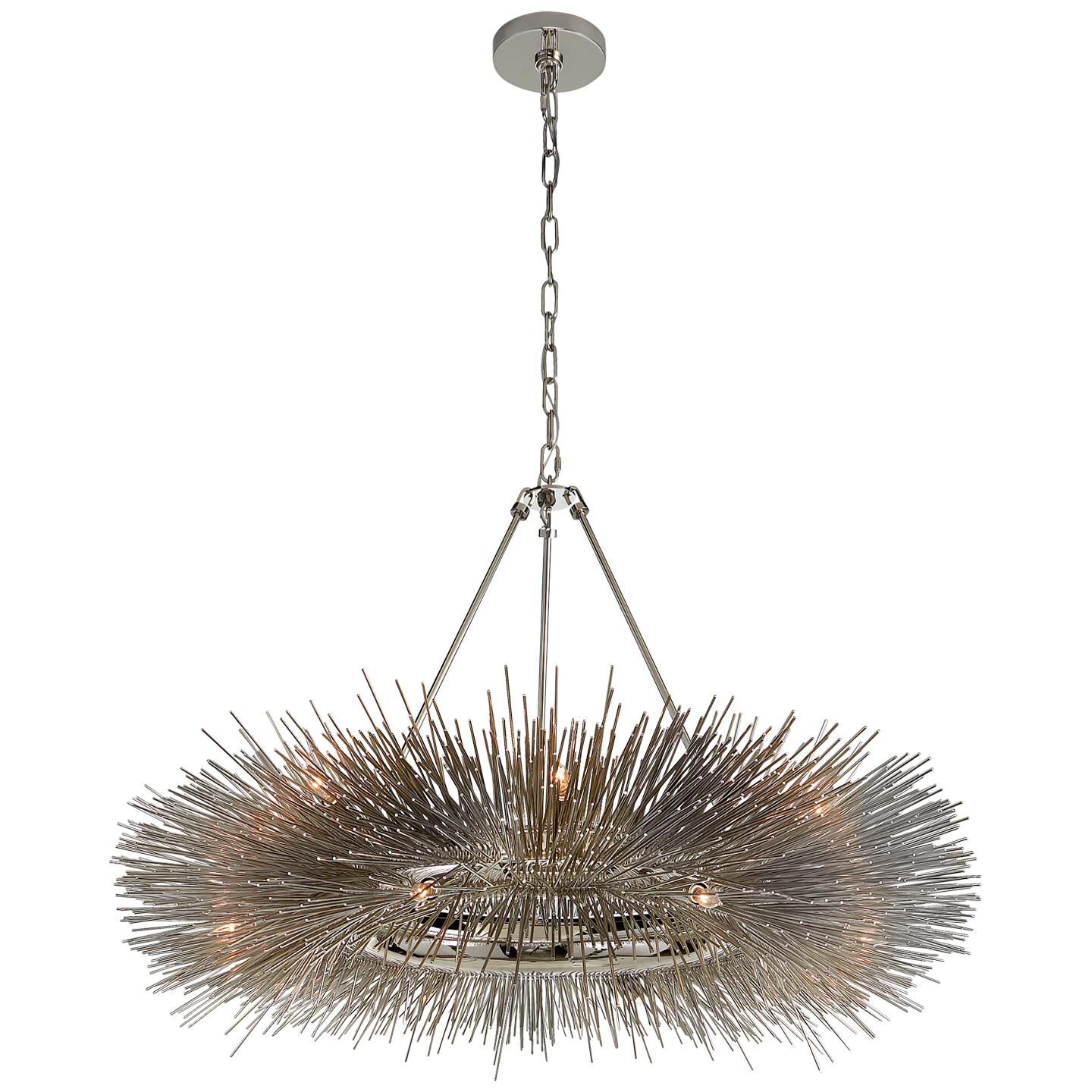 Kelly Wearstler Strada 40 Inch 16 Light Chandelier by Visual Comfort Signature Collection