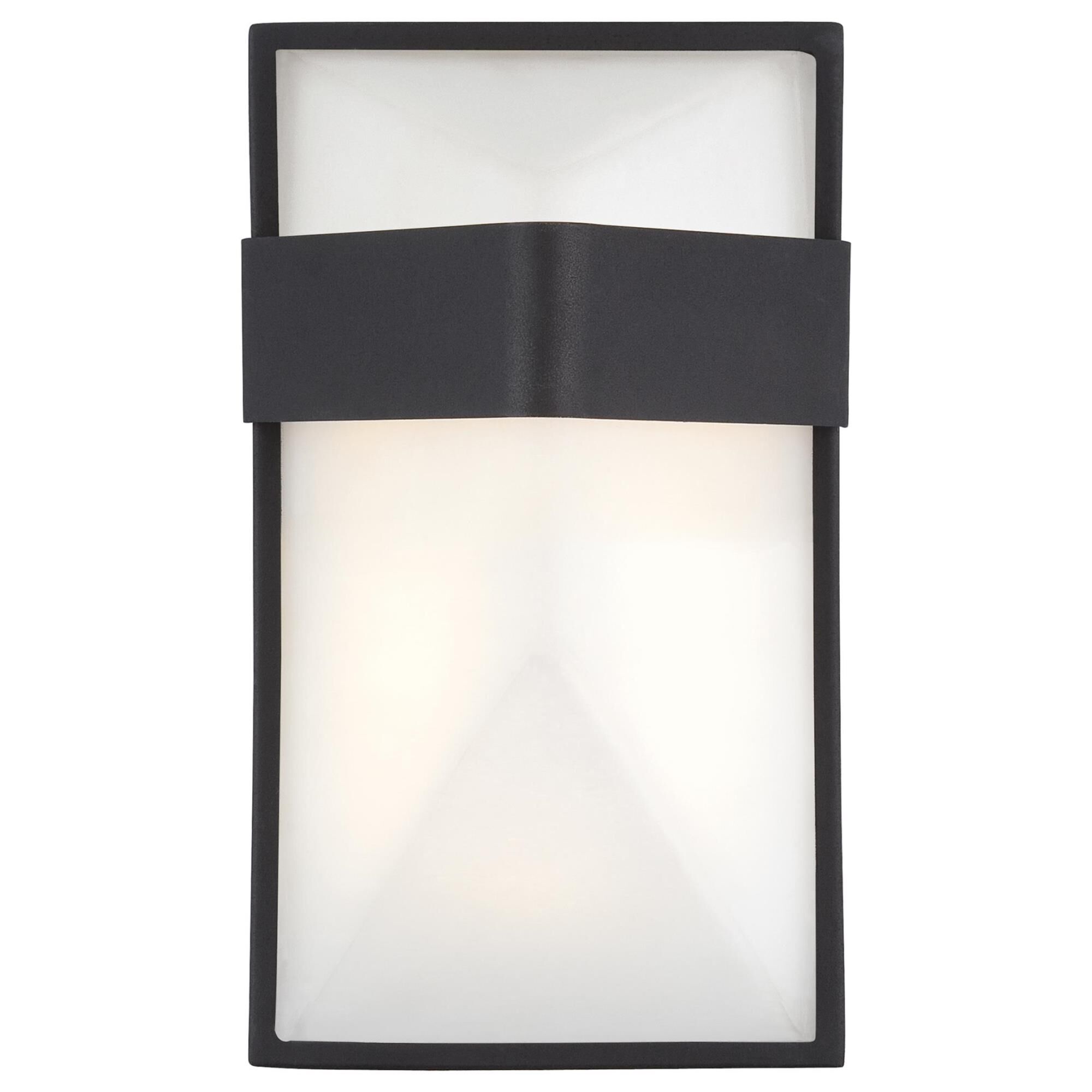Wedge 9 Inch Tall 1 Light LED Outdoor Wall Light by Kovacs