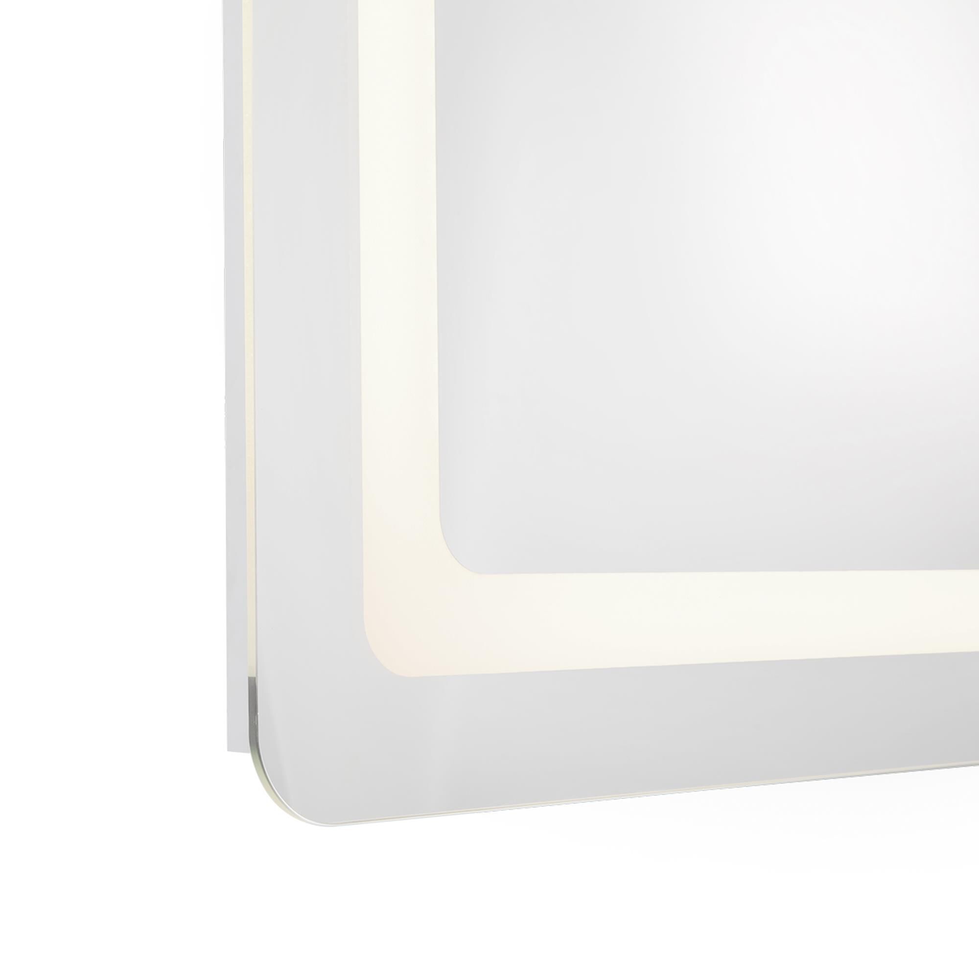 Seneca LED Lighted Mirror by Kuzco Lighting