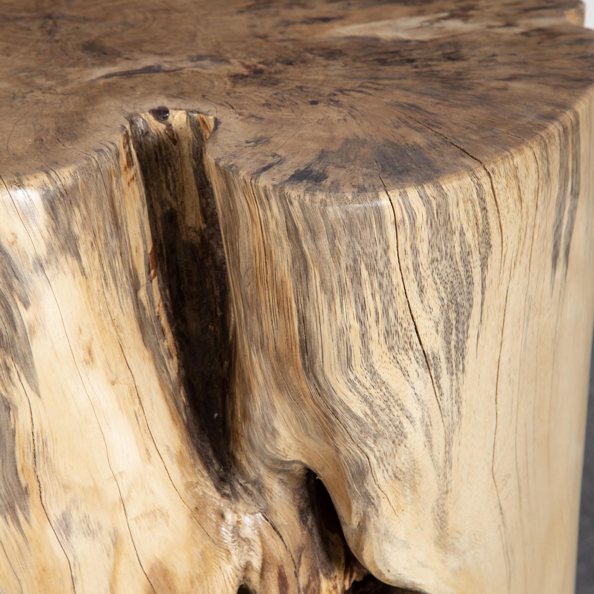 Shown in The Perfect Accent To A Coastal Or Modern Space, The Habitat Accent Stool Is Constructed From A Natu finish