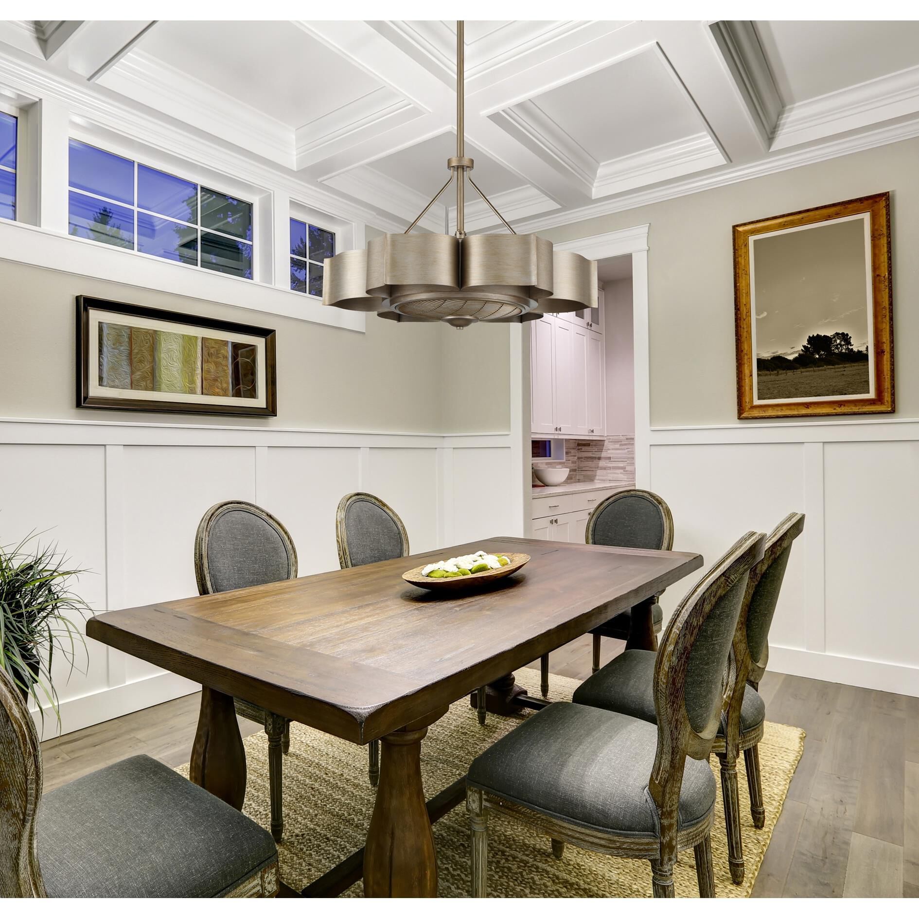 Stockholm 31 Inch Chandelier Ceiling Fan by Savoy House