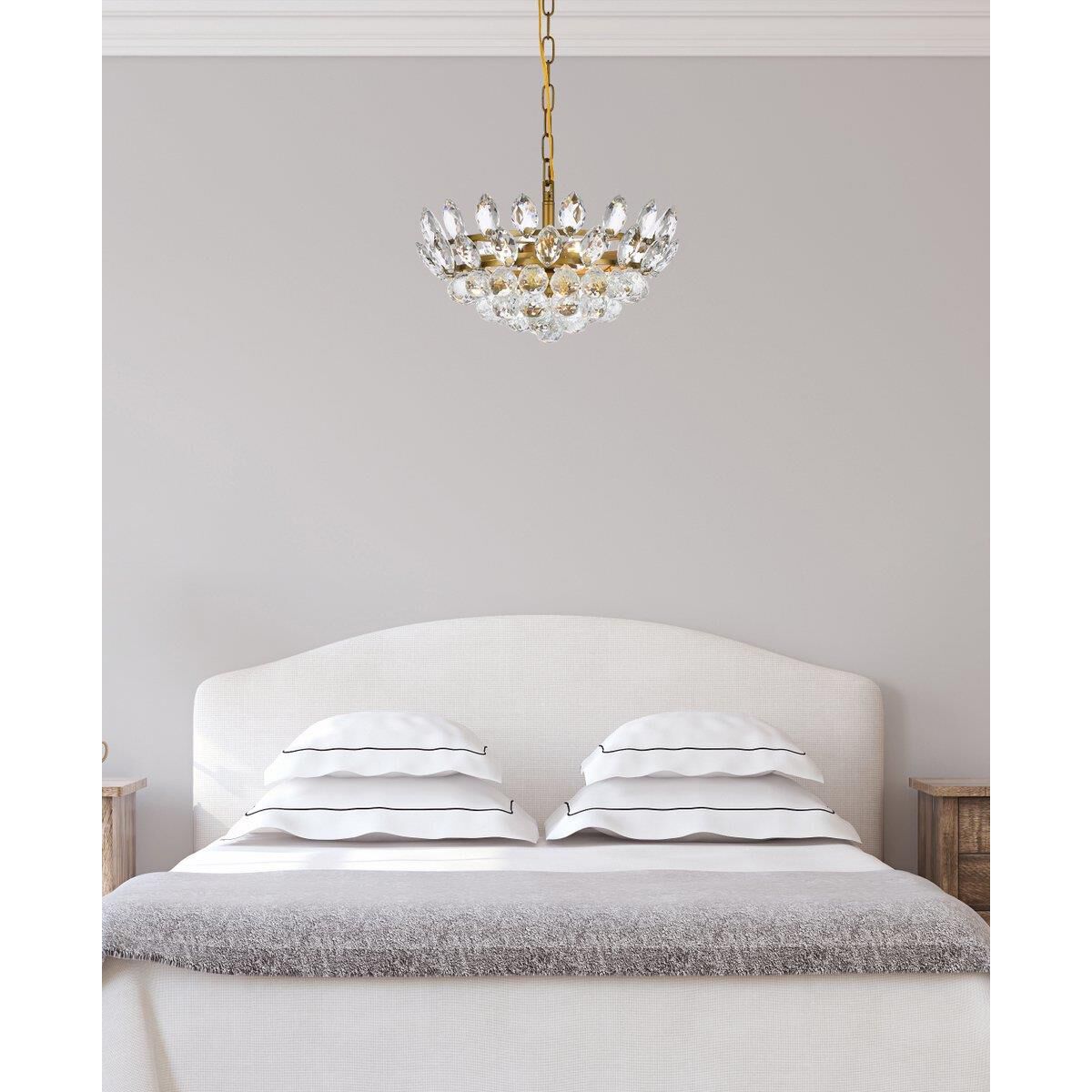 Emilia 16 Inch Large Pendant by Elegant Lighting