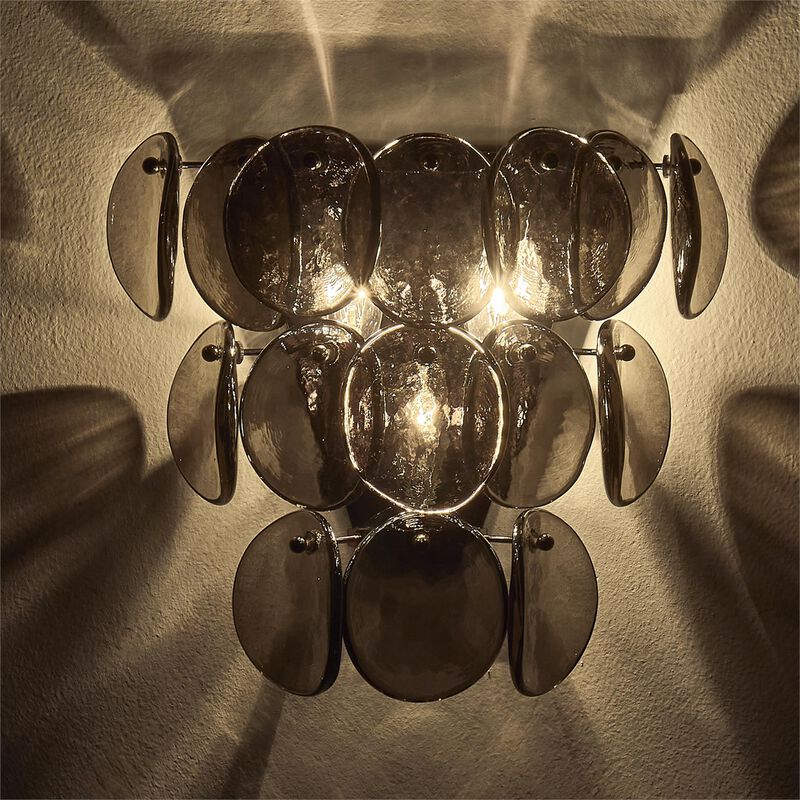 Uroko Small 2 Light Wall Sconce by Kalco