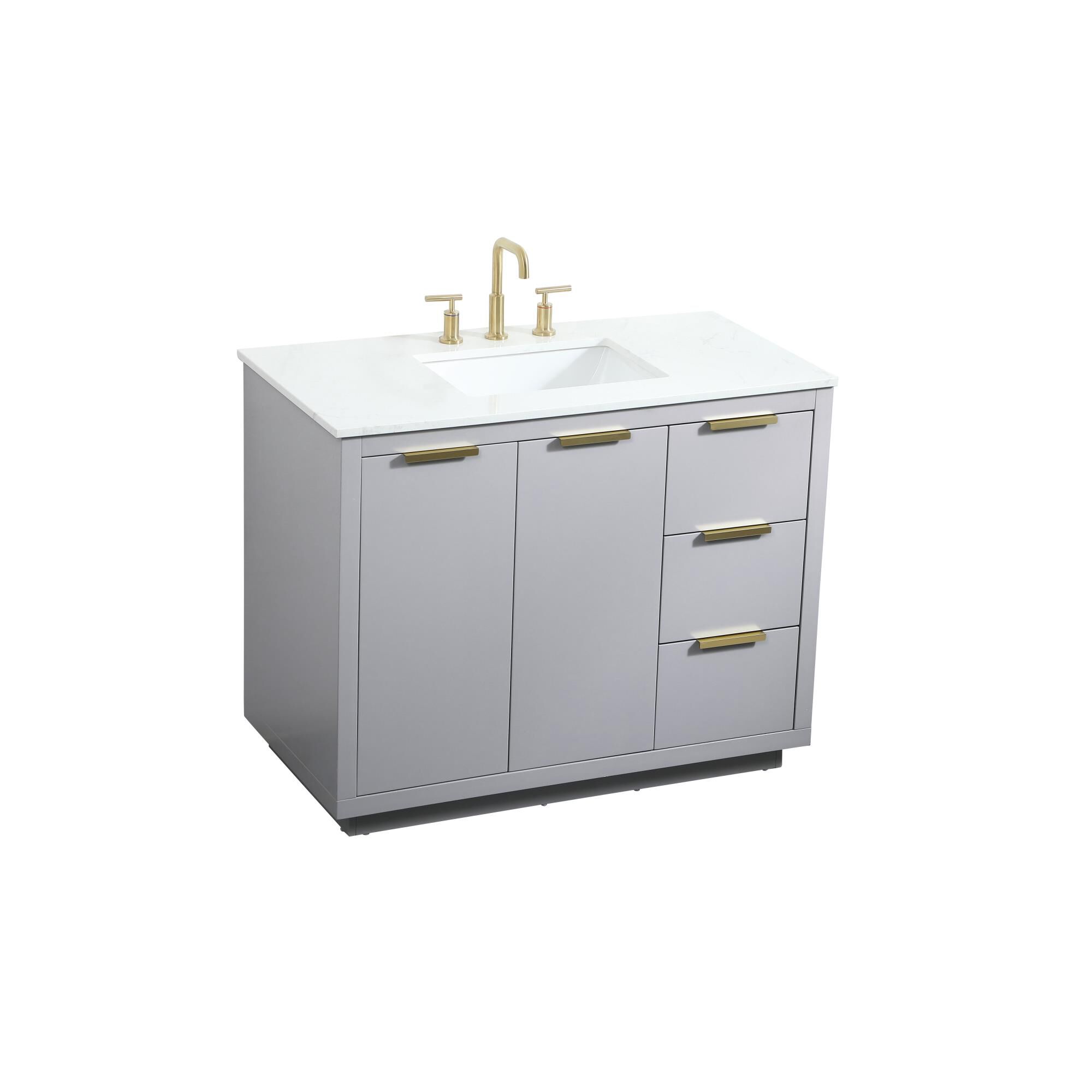 Shown in Grey finish