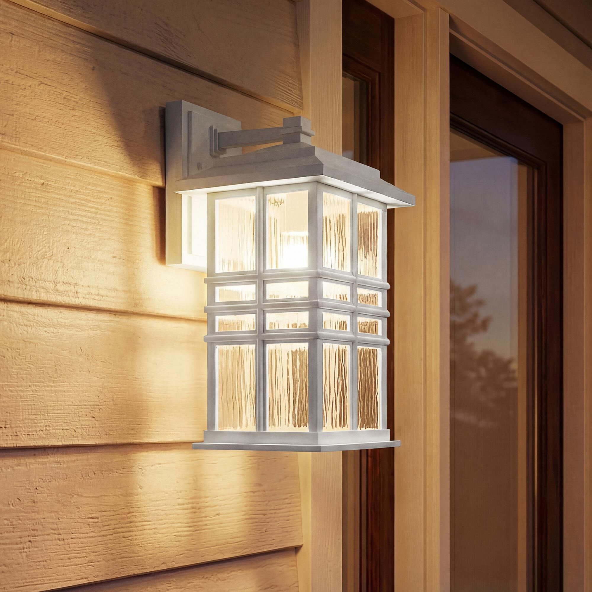 Beacon Square 12 Inch Outdoor Wall Light by Kichler Lighting
