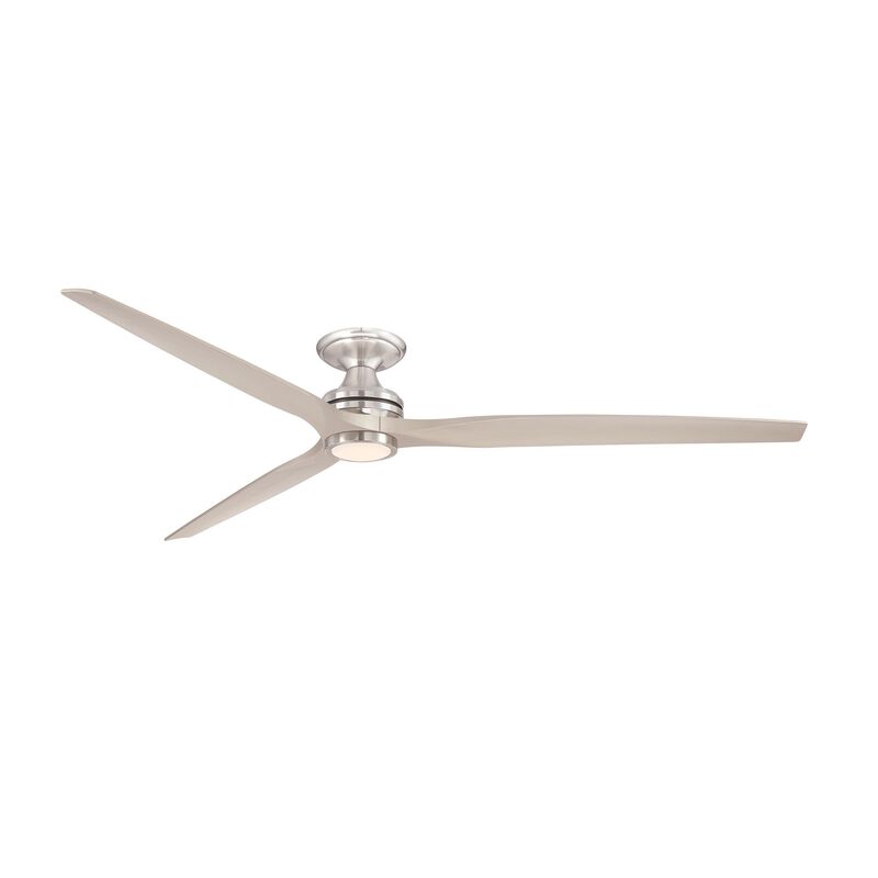 Spitfire 84 Inch Flush Mount Fan with Light Kit by Fanimation