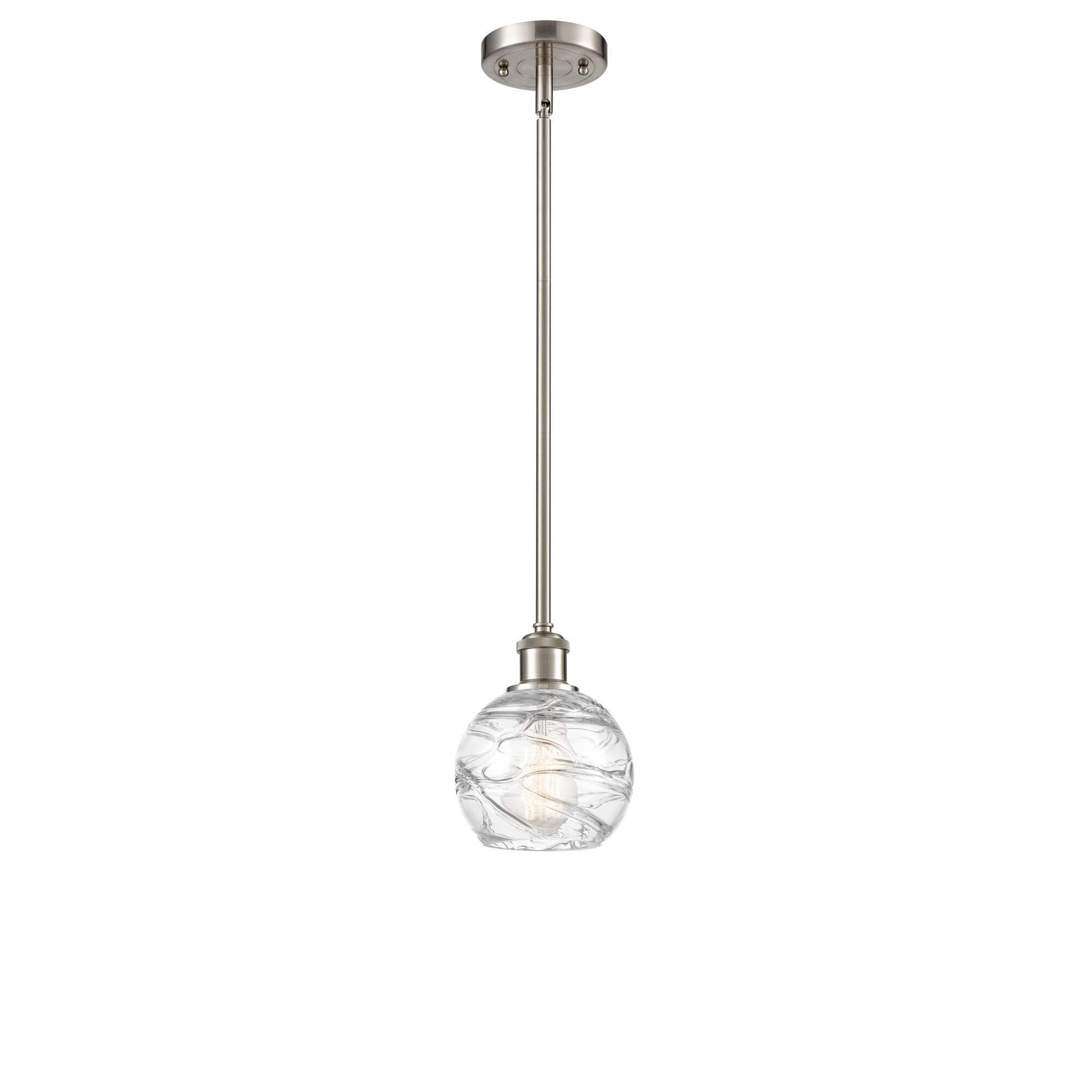 Bruno Marashlian Athens Deco Swirl 6 Inch Mini Pendant by Innovations Lighting