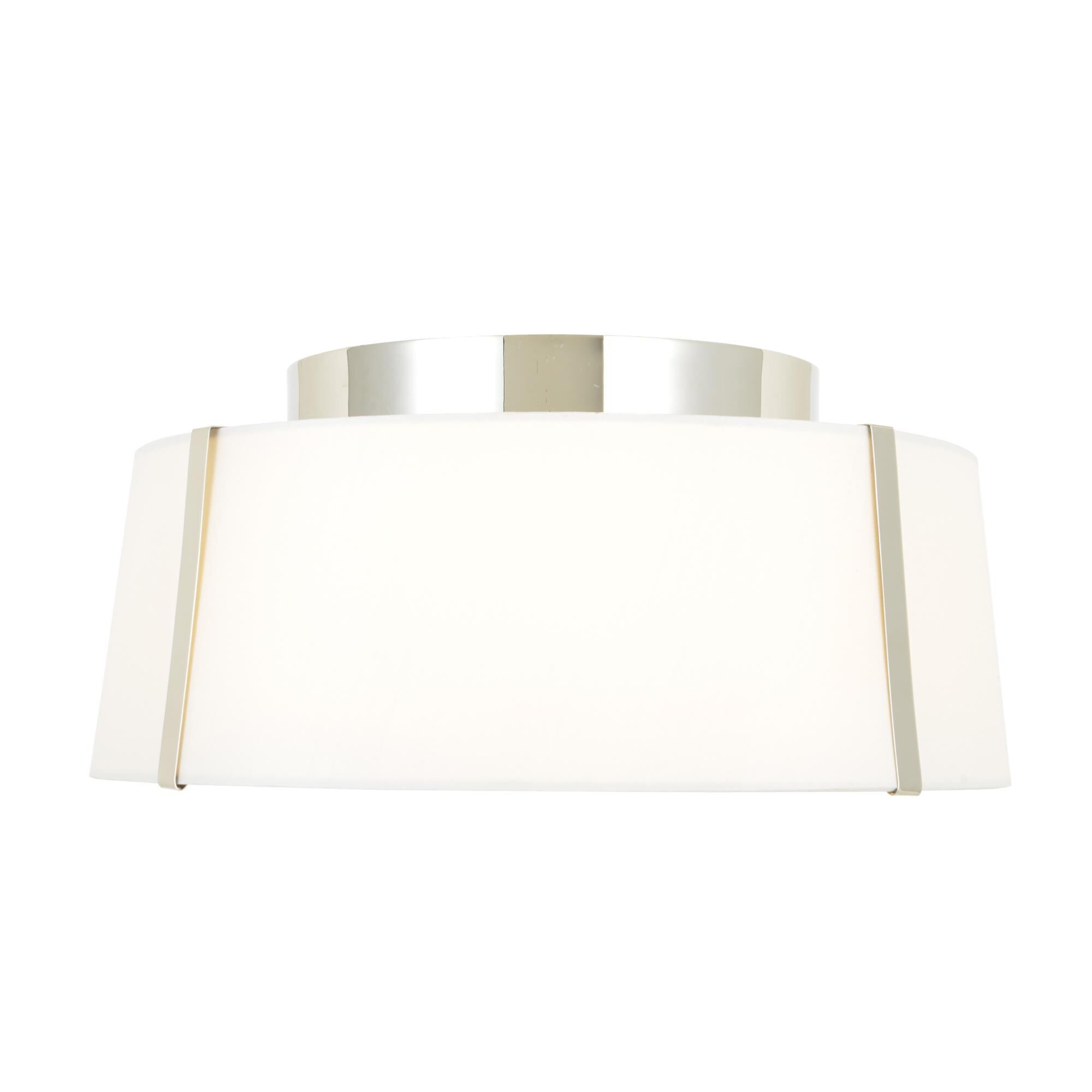 Fulton 18 Inch 3 Light Semi Flush Mount by Crystorama