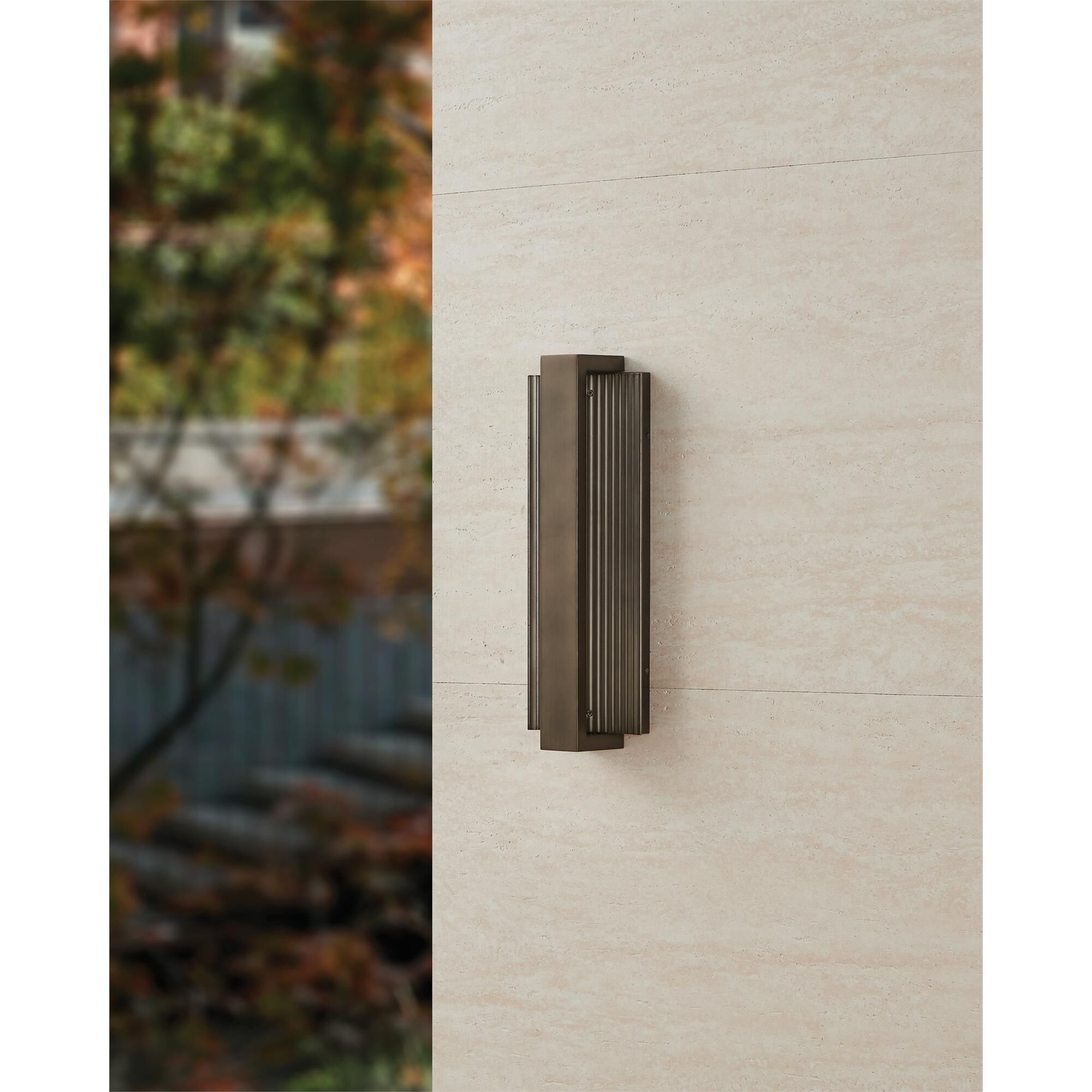 Shown in Forged Bronze finish and Clear Polycarbonate glass