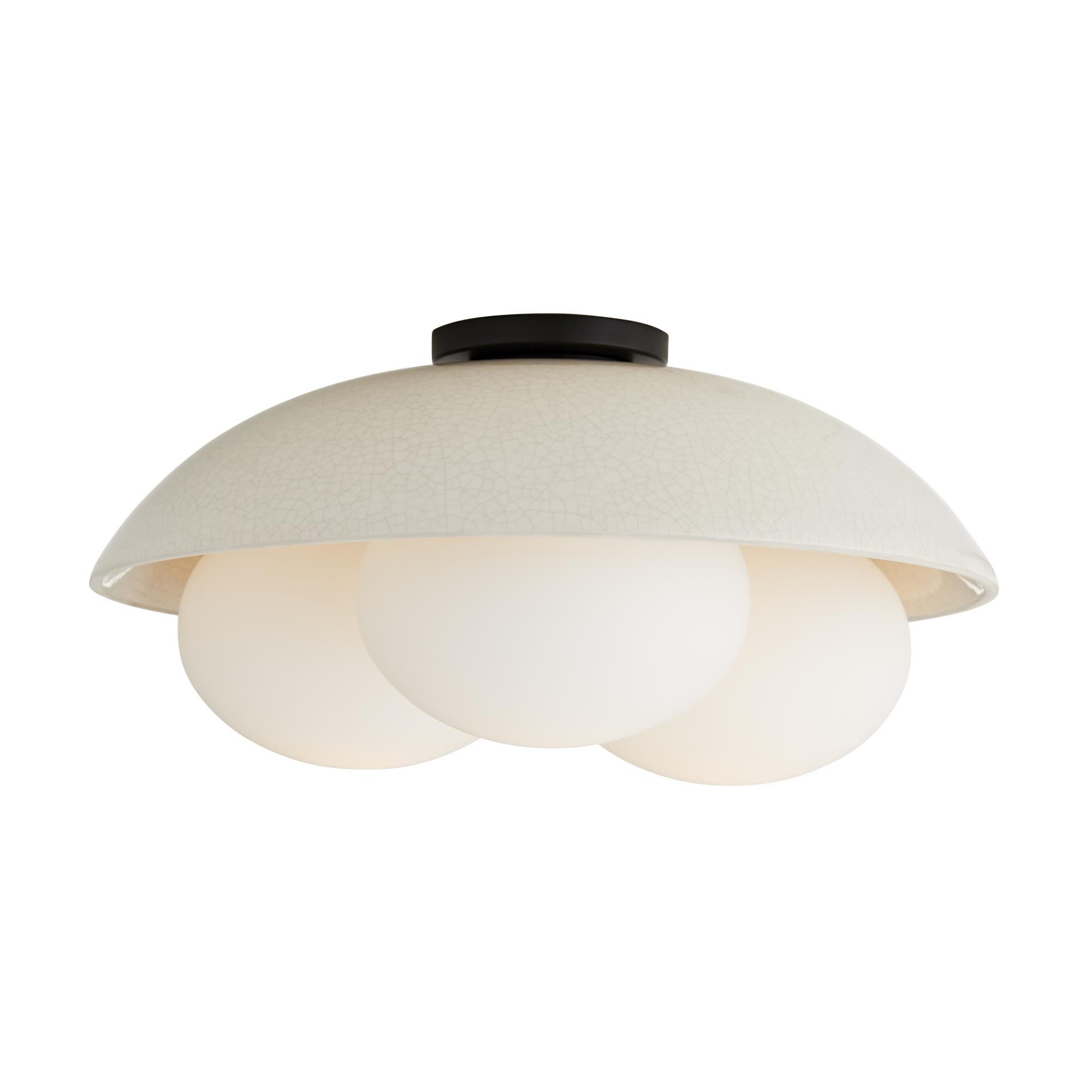 Arteriors Glaze 19 Inch 3 Light Flush Mount by Arteriors Home