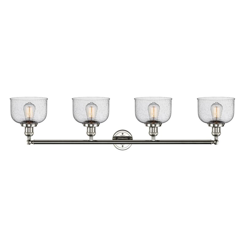 Bruno Marashlian Large Bell 44 Inch 4 Light Bath Vanity Light by Innovations Lighting