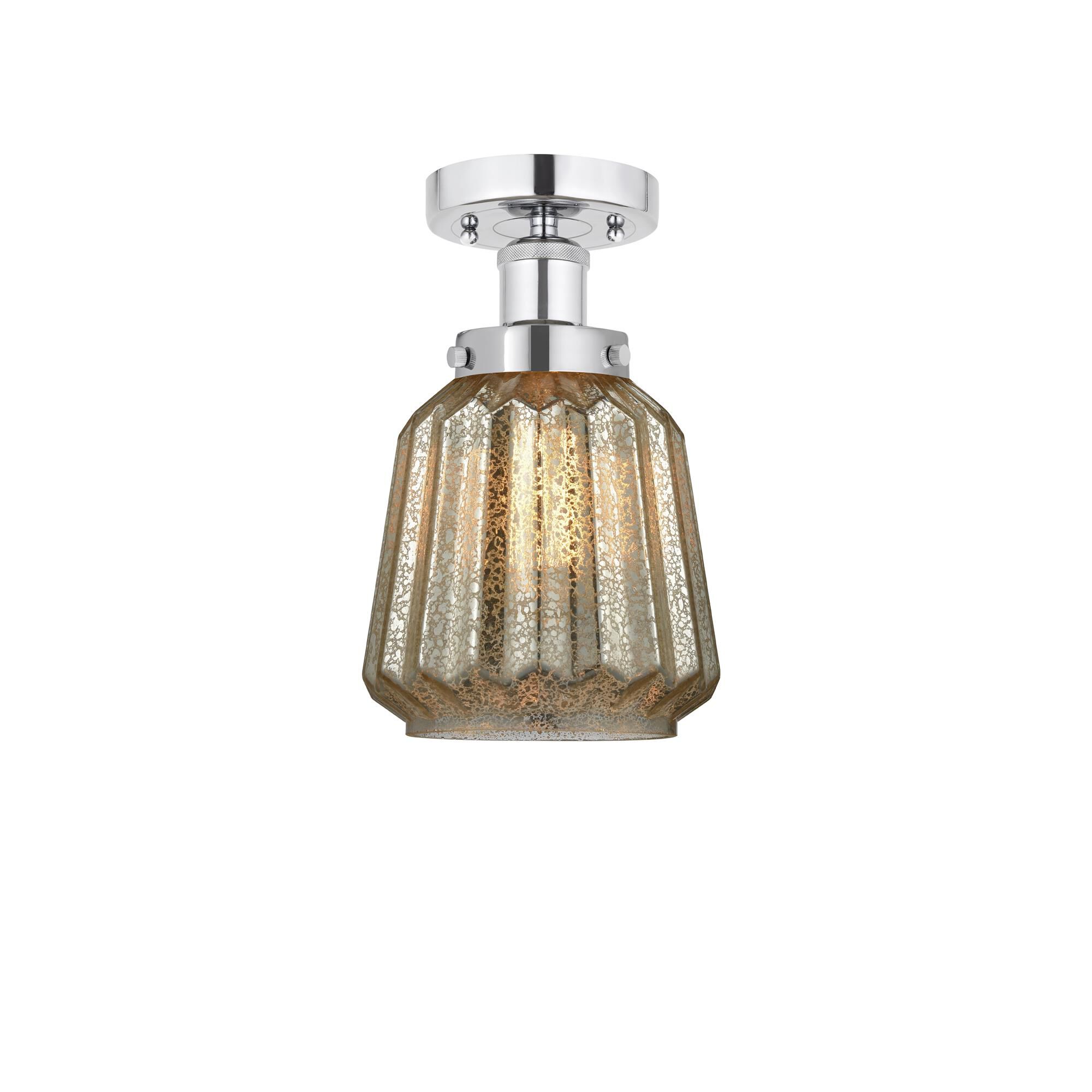 Shown in Polished Chrome, Clear finish and Clear glass and Clear Glass shade