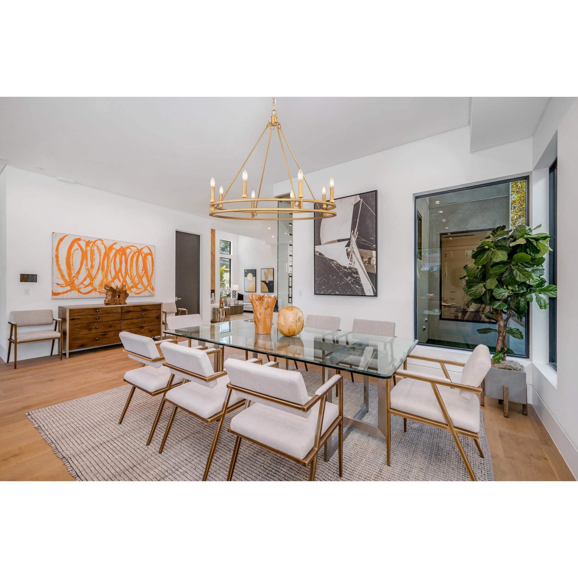 Dennison 36 Inch Chandelier by Z Lite