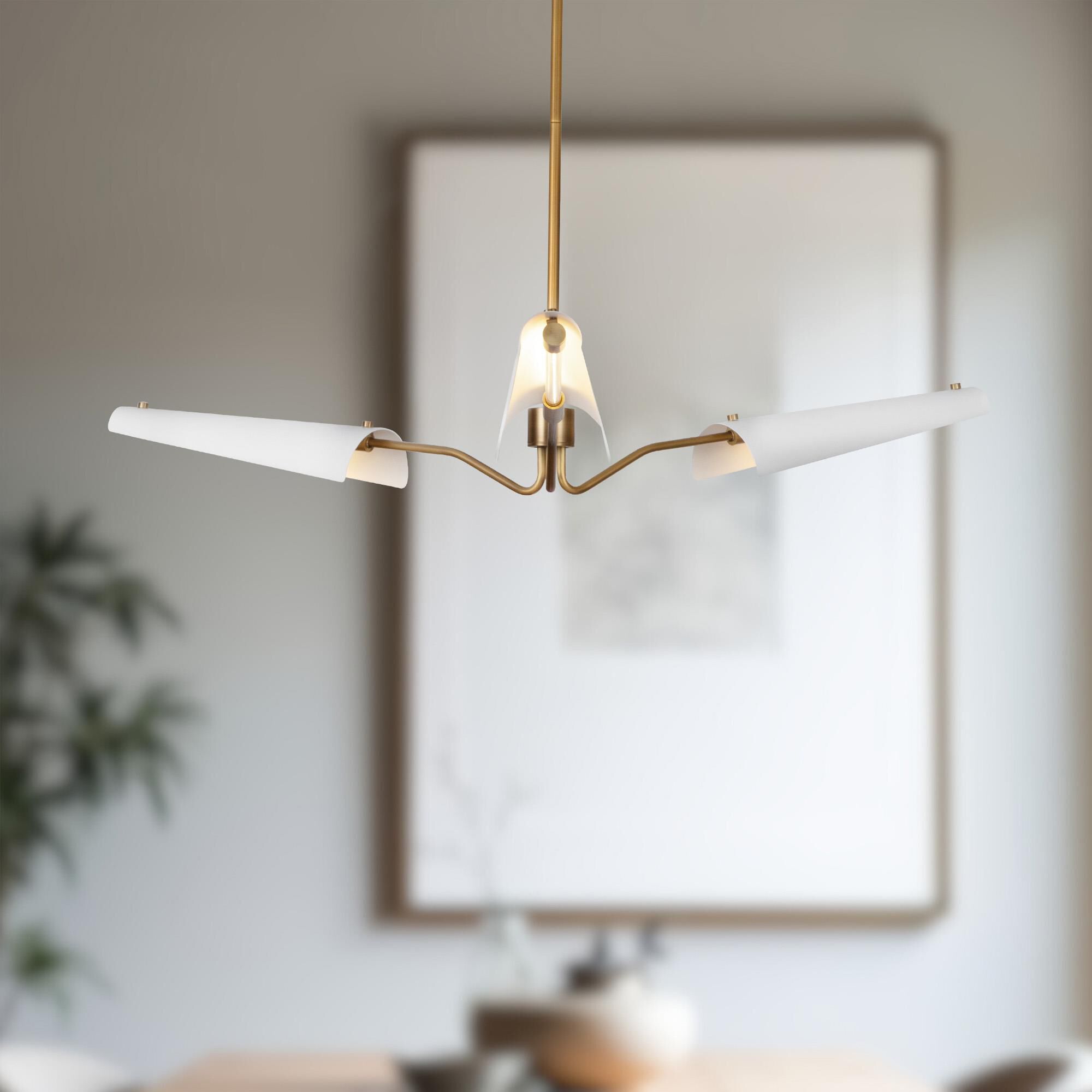 Alora Lighting Alan Pepin Osorio LED Chandelier