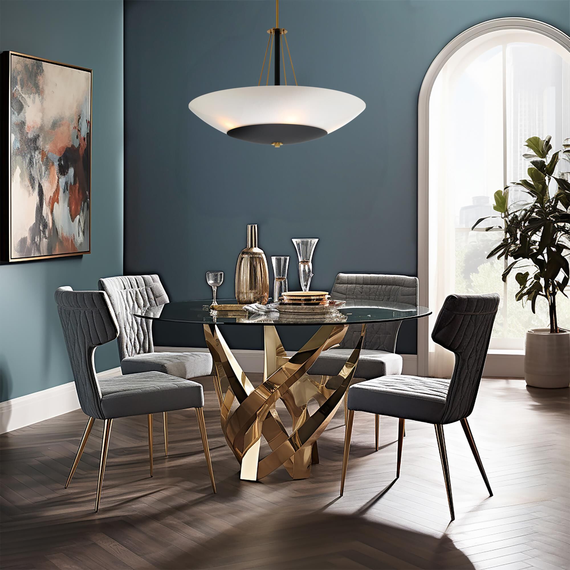 Bax 32 Inch Large Pendant by Minka Lavery