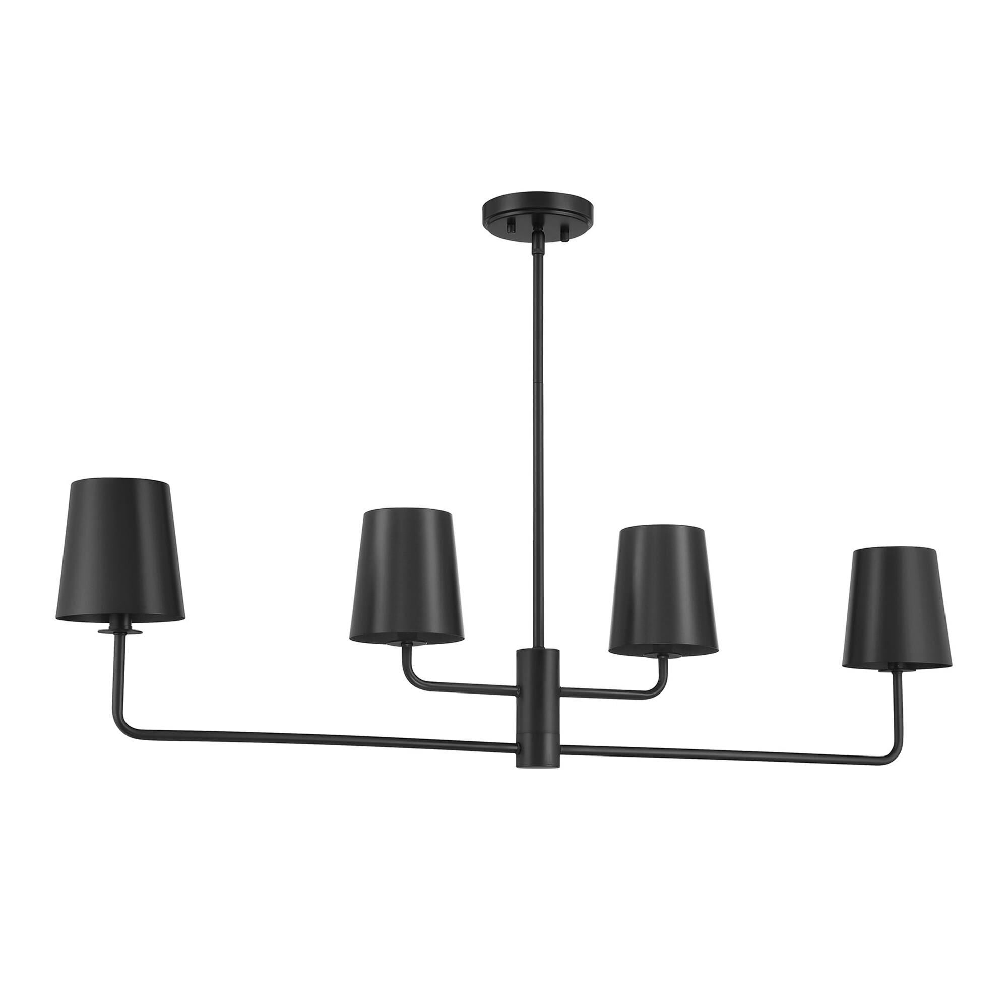 Shown in Matte Black finish and Metal shade