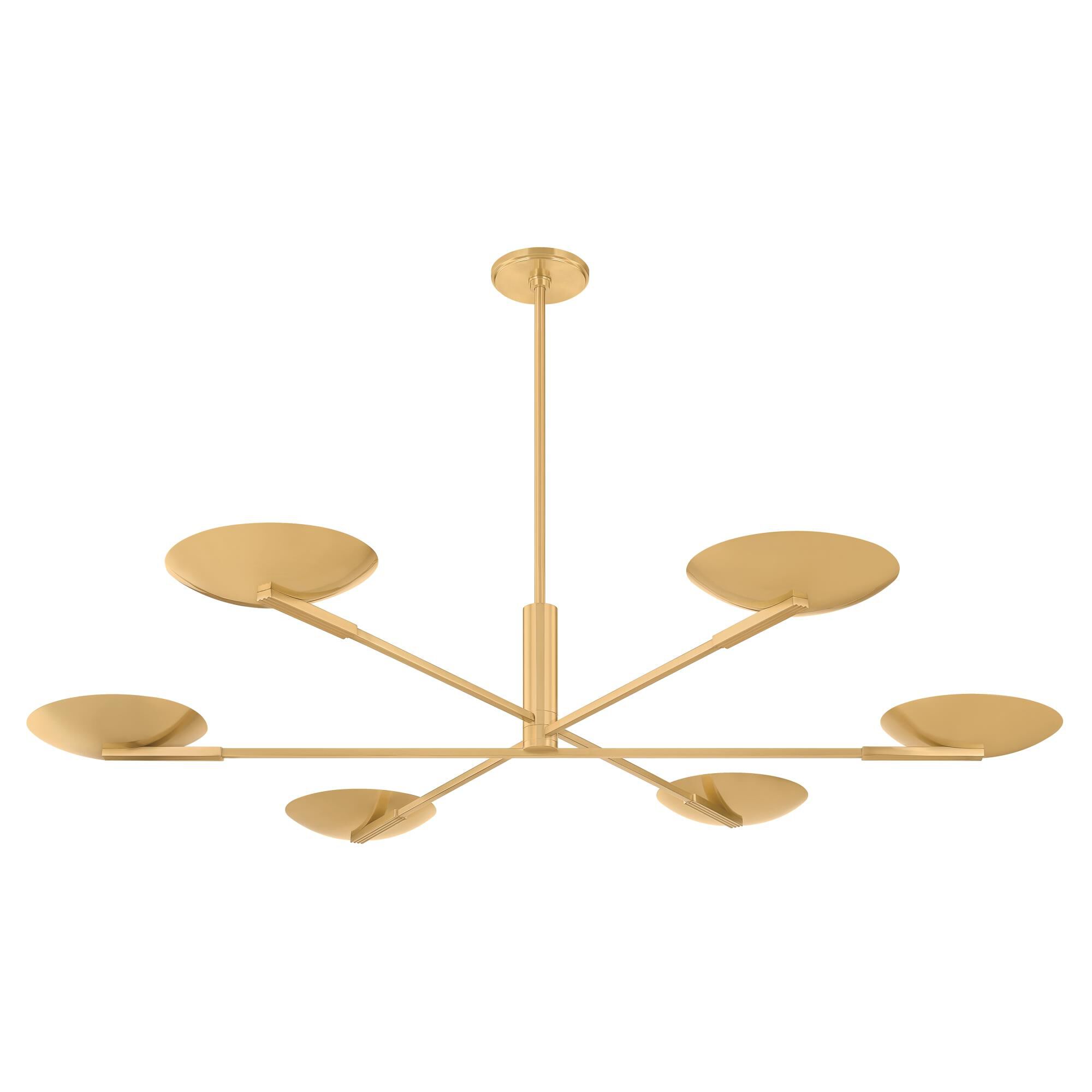Johnson 56 Inch Chandelier by Hudson Valley Lighting