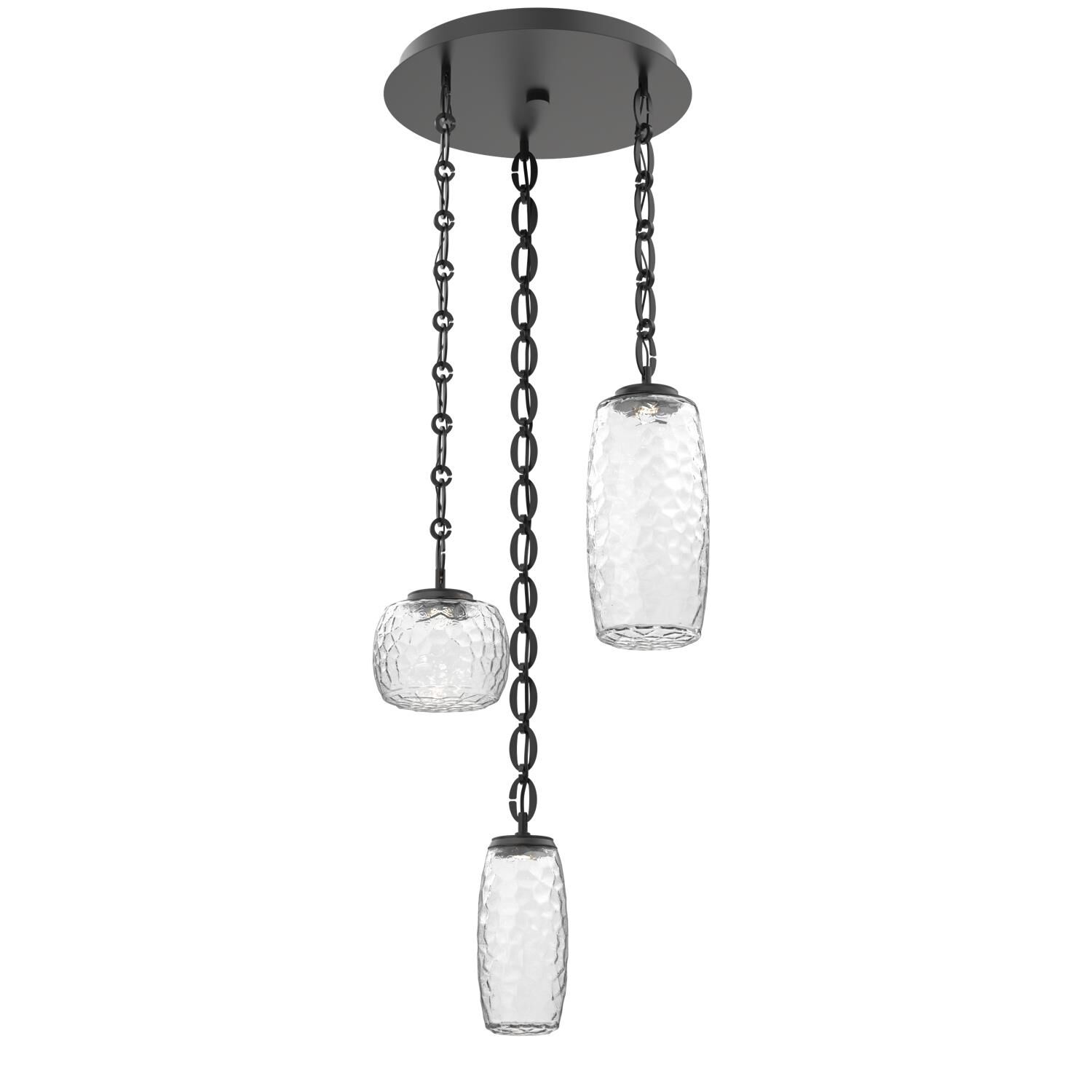 Levi Wilson Vessel 19 Inch Multi Light Pendant by Hammerton Studio