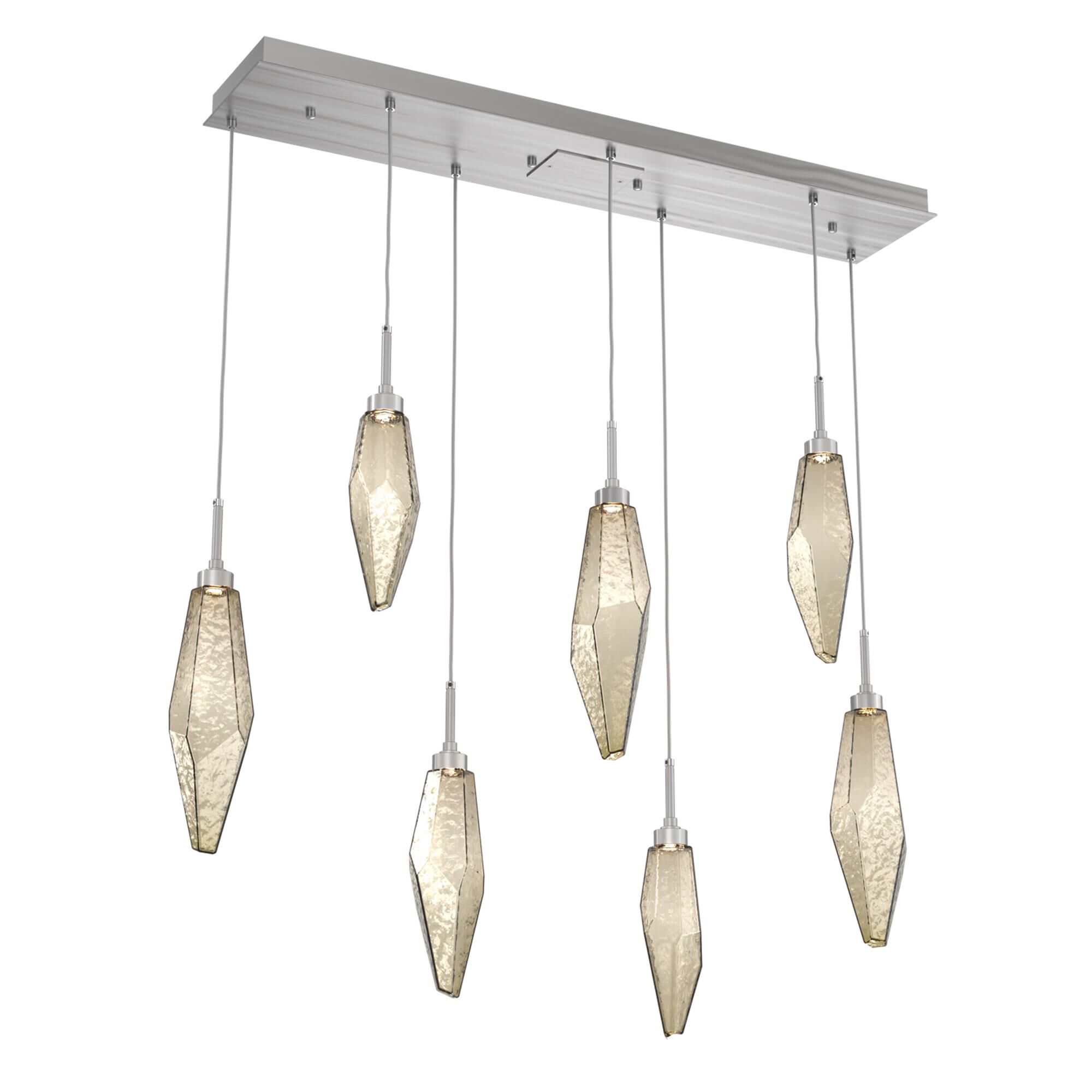 Shown in Classic Silver finish and Chilled Bronze glass