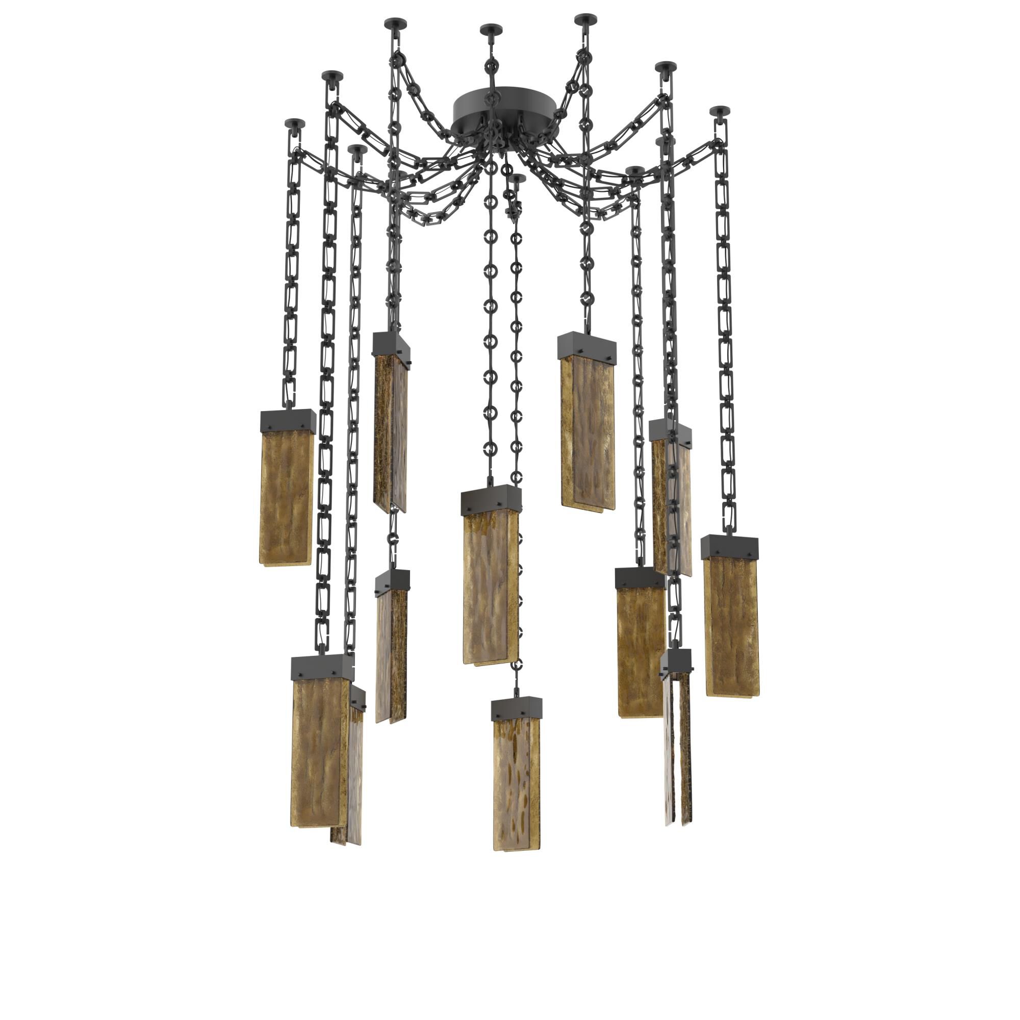 Levi Wilson Parallel 13 Inch Multi Pendant Light by Hammerton Studio