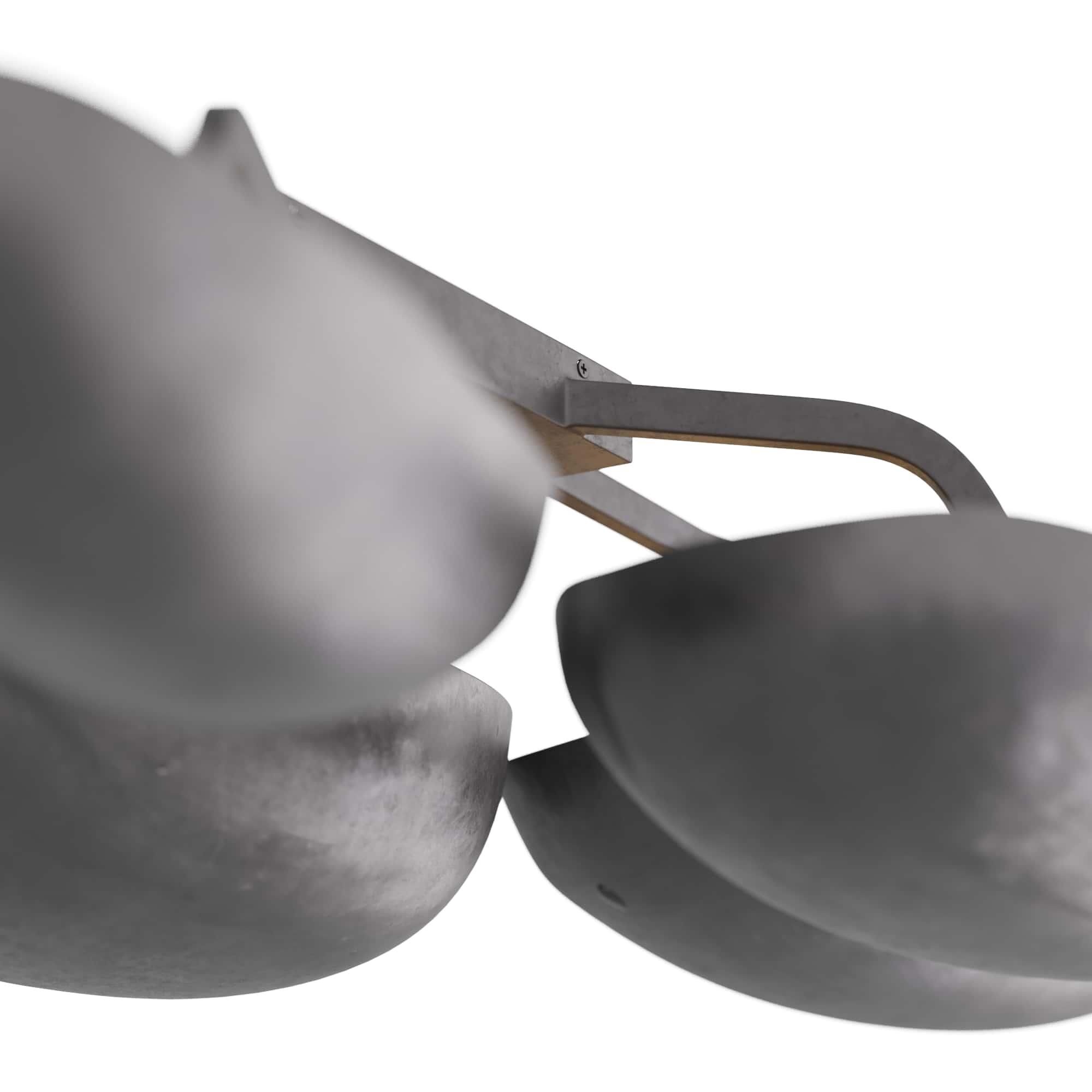 Shown in Blackened Iron finish