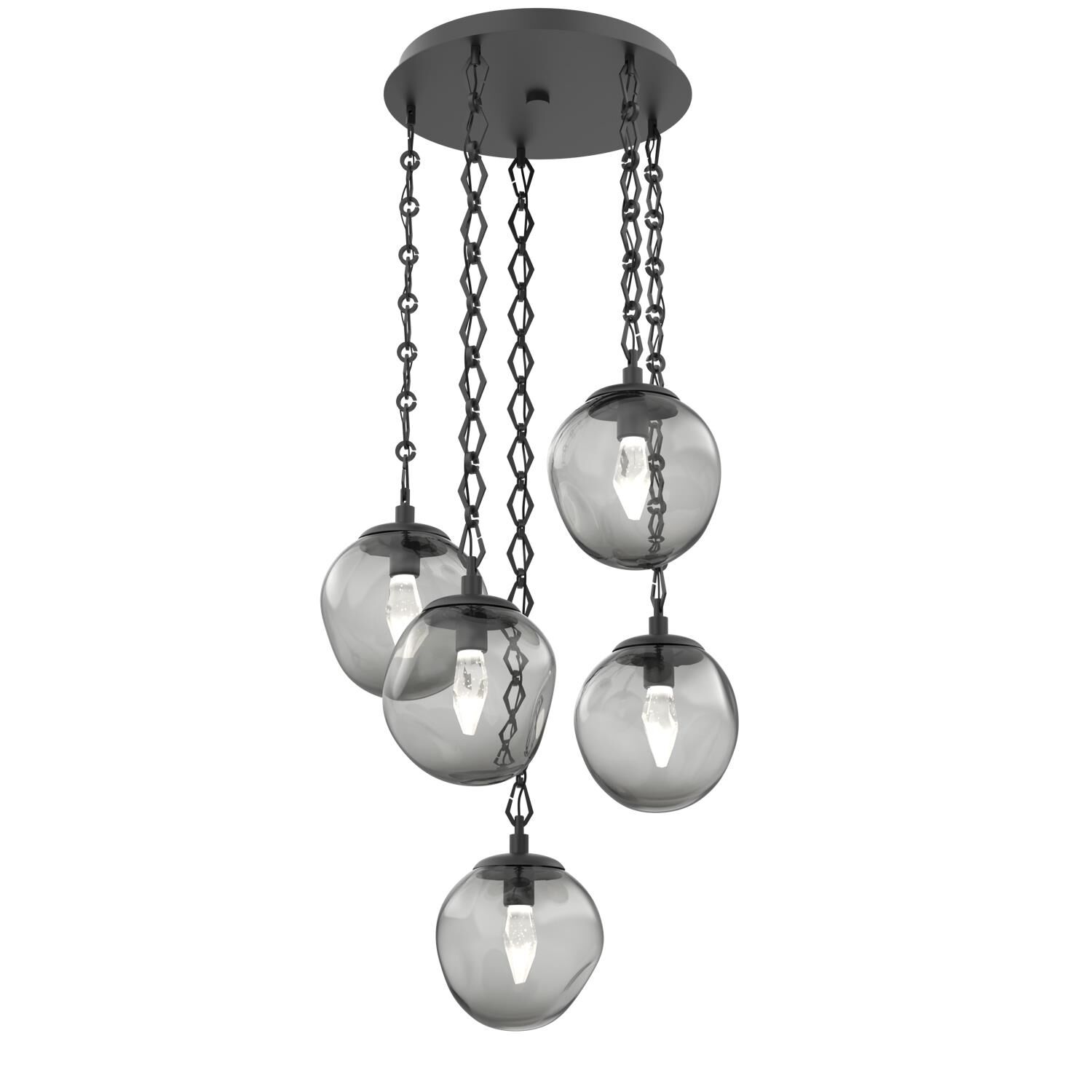 Levi Wilson Aster Led 24 Inch Multi Light Pendant by Hammerton Studio