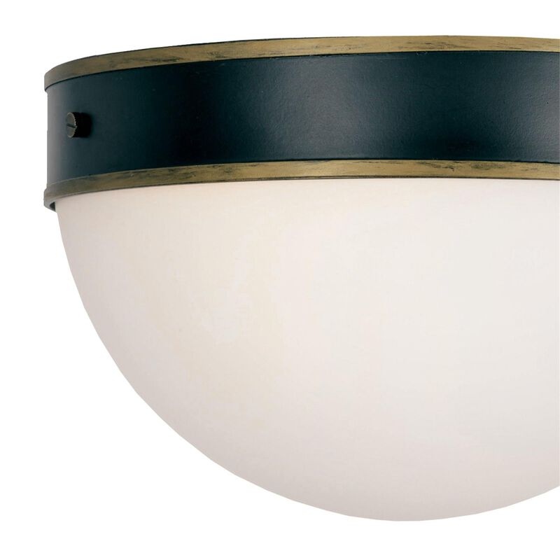 Brian Patrick Flynn Capsule 12 Inch 2 Light Outdoor Flush Mount by Crystorama