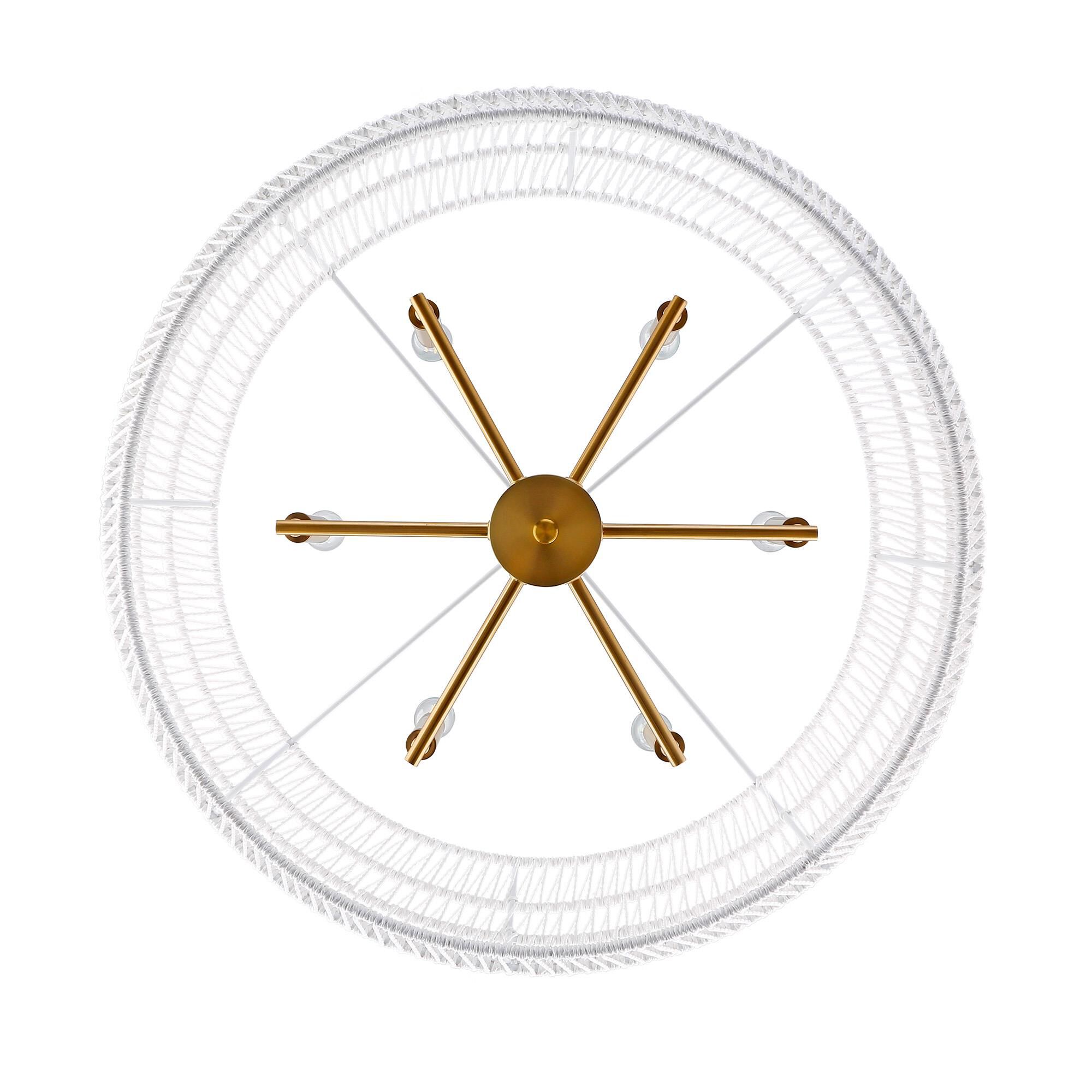 Ellie 27 Inch Chandelier by Golden Lighting