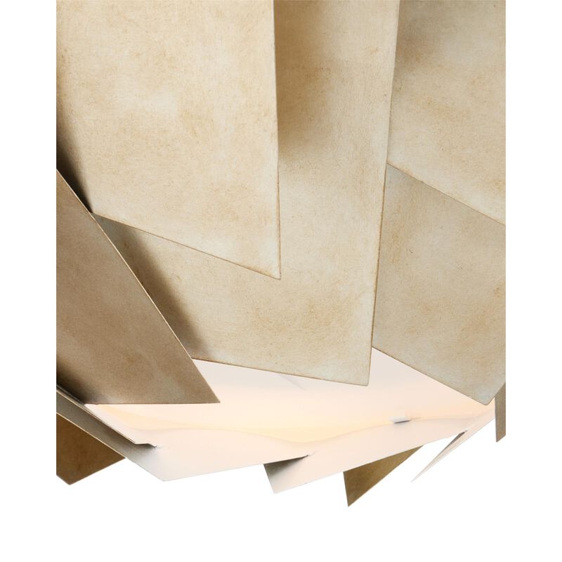 Artiste 3 Light Chandelier by Currey and Company