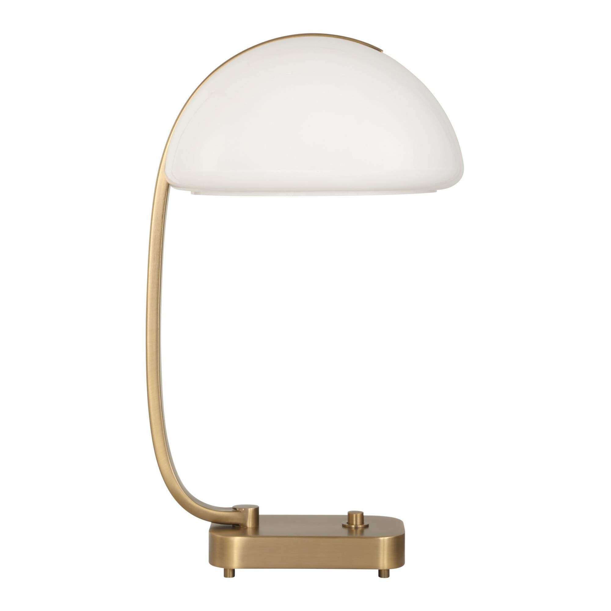 Shown in Brass finish and Oval Hardback shade