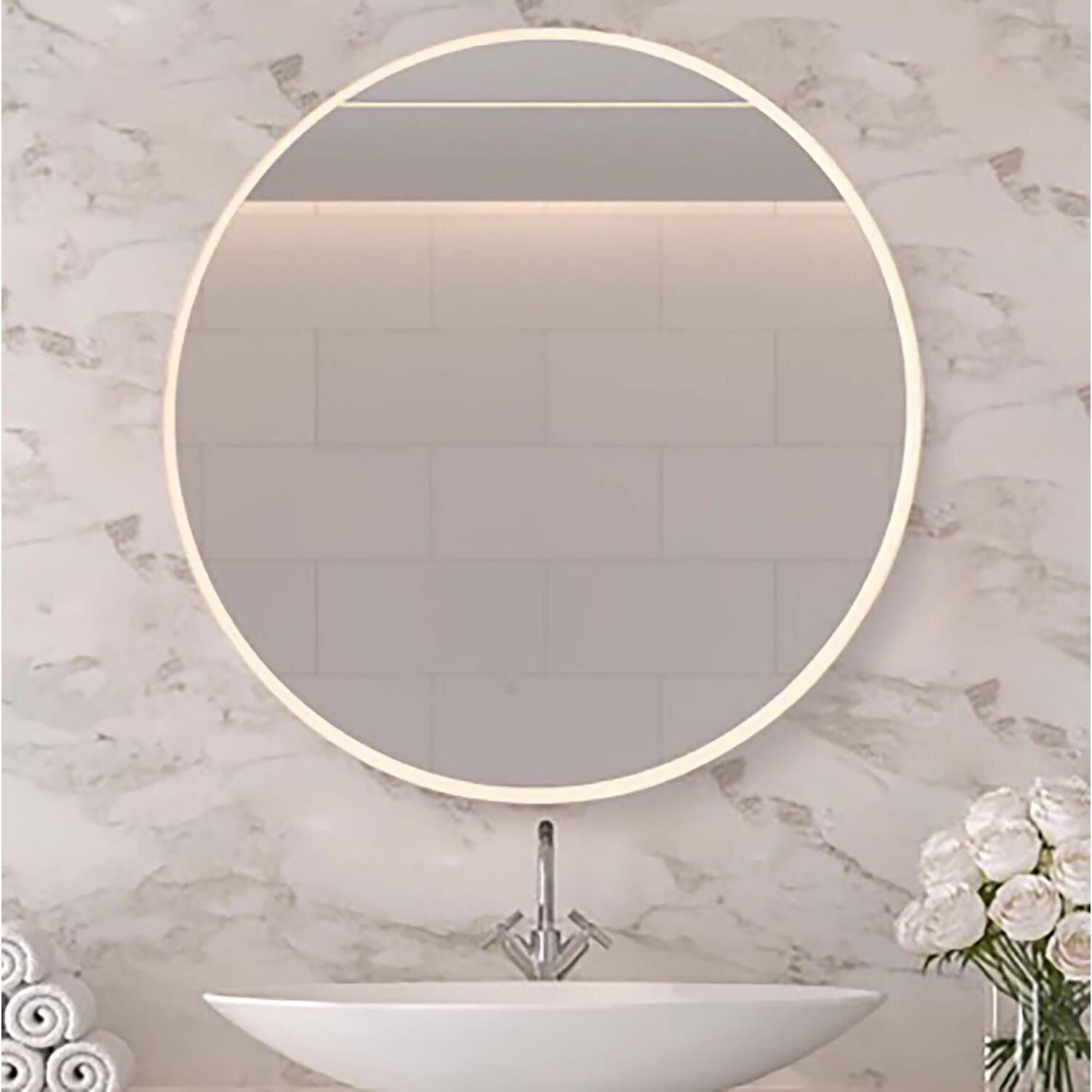 Reflections Collection Integrated LED Wall Mirror LED Lighted Mirrors by Artcraft