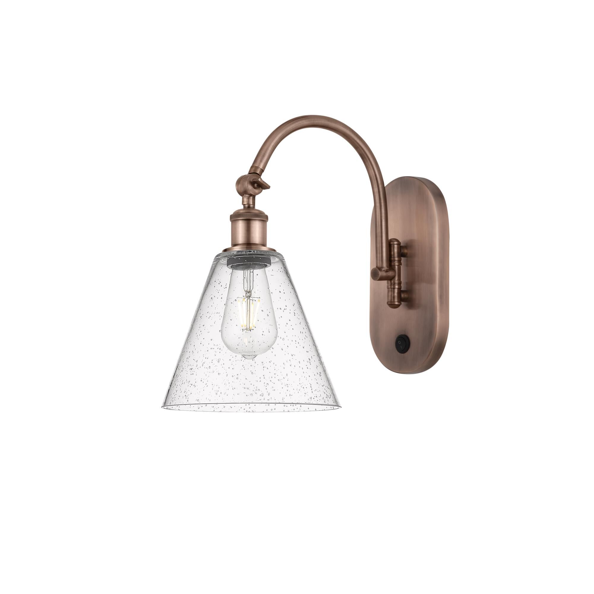 Bruno Marashlian Ballston Cone 8 Inch Wall Sconce by Innovations Lighting