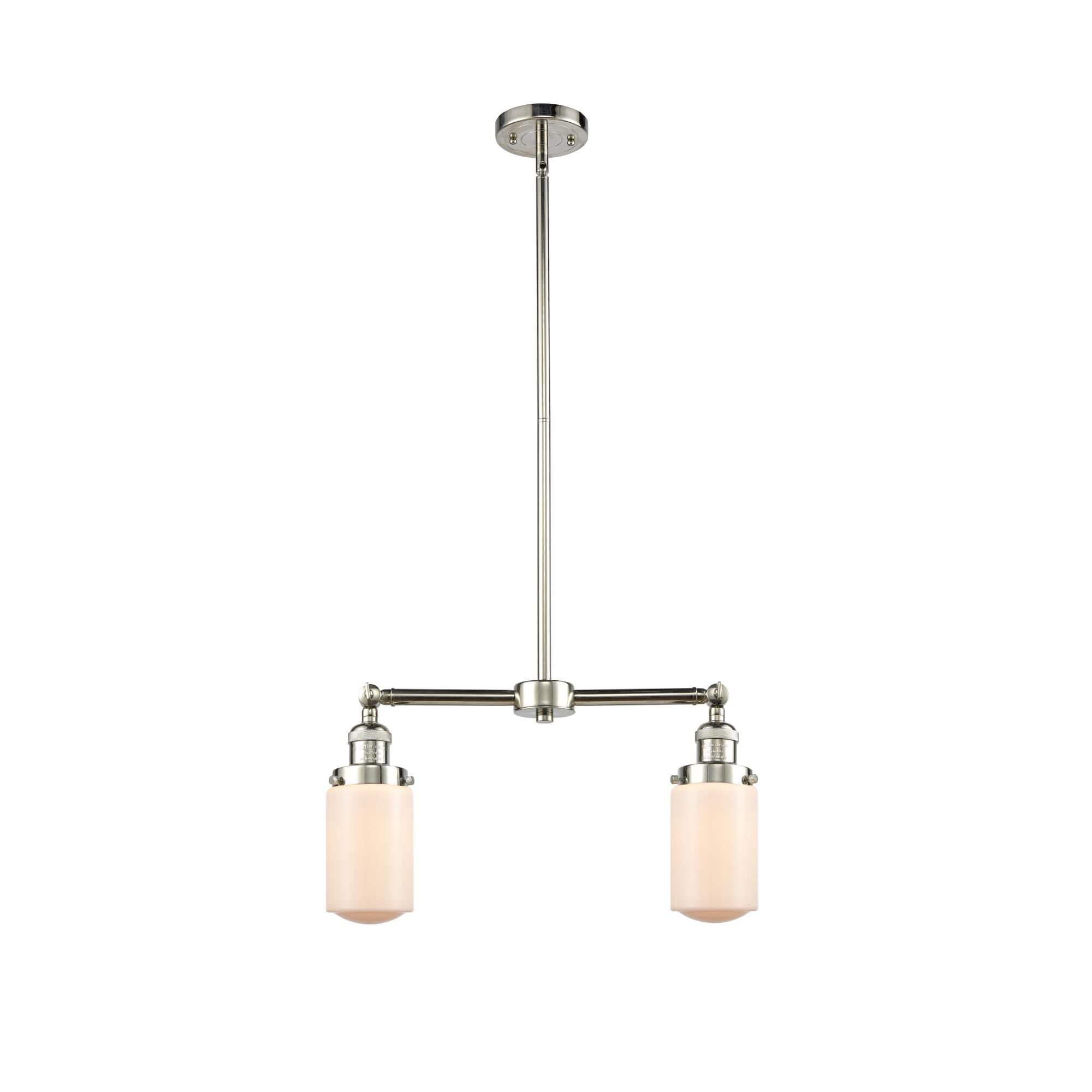 Shown in Polished Nickel finish and Schoolhouse glass and Glass shade
