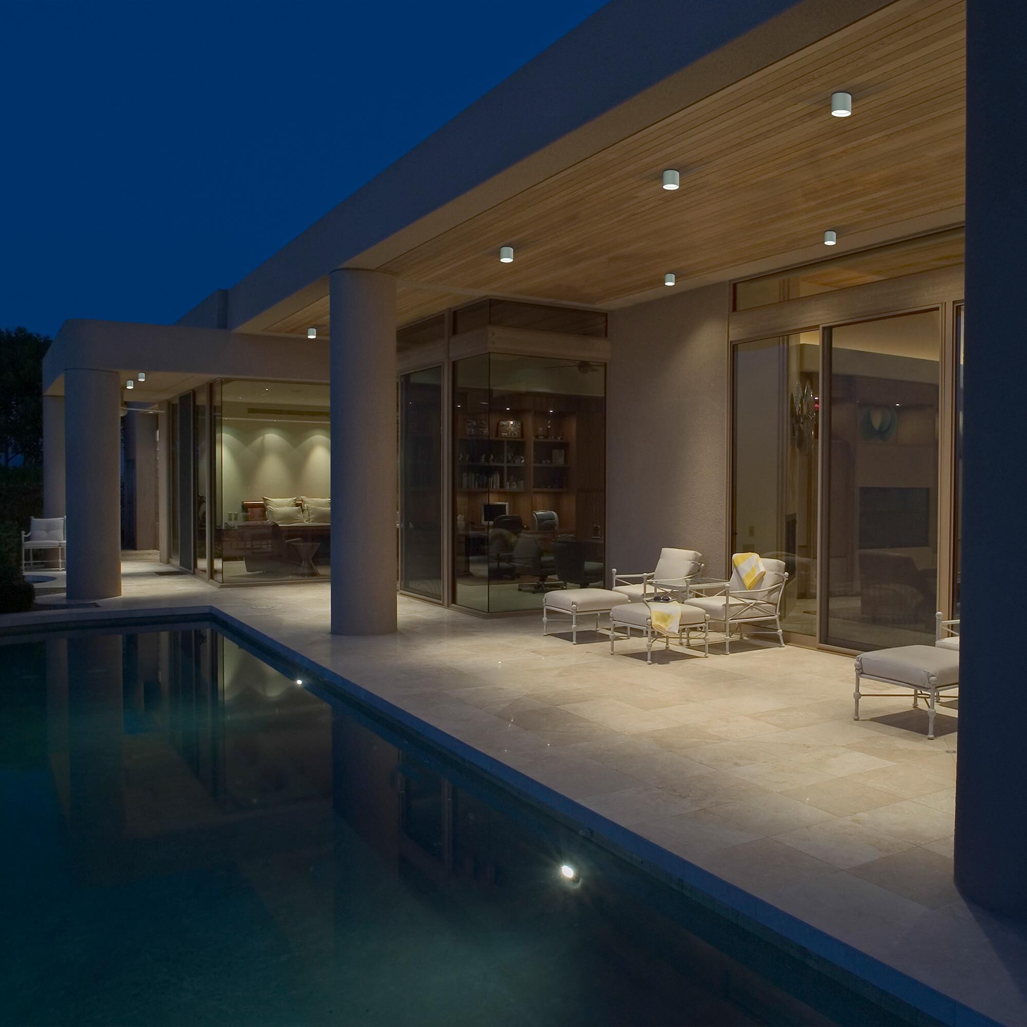 Modern Forms Squat 5 Inch LED Outdoor Flush Mount