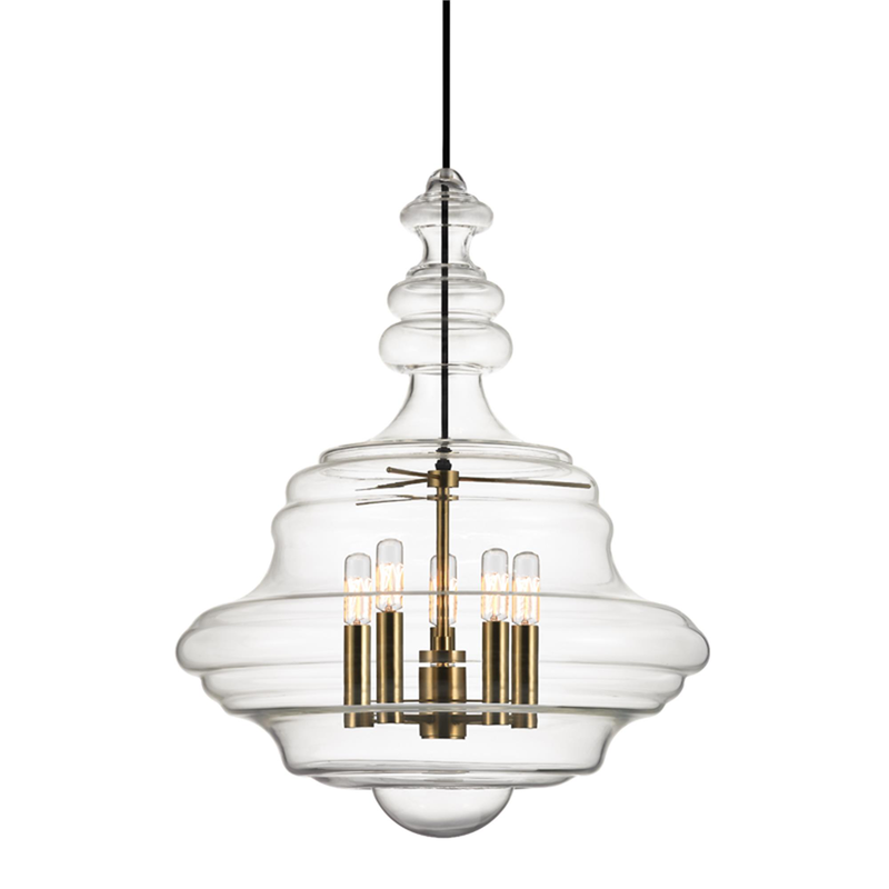 Washington Medium Pendant Light by Hudson Valley Lighting