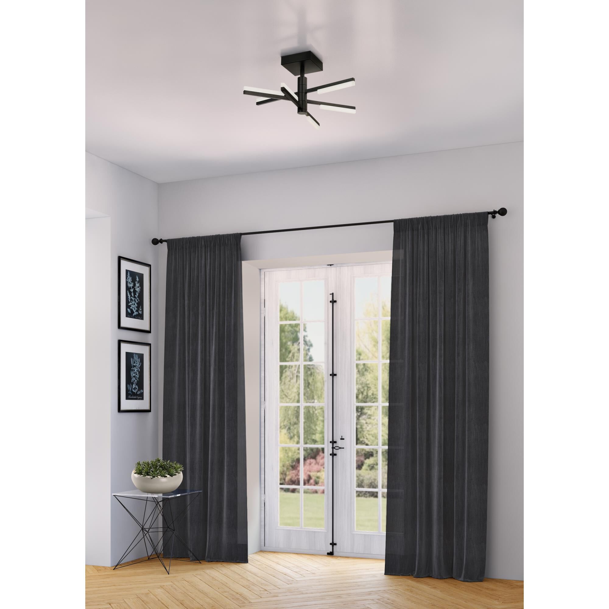 Stix 18 Inch Semi Flush Mount by Artcraft