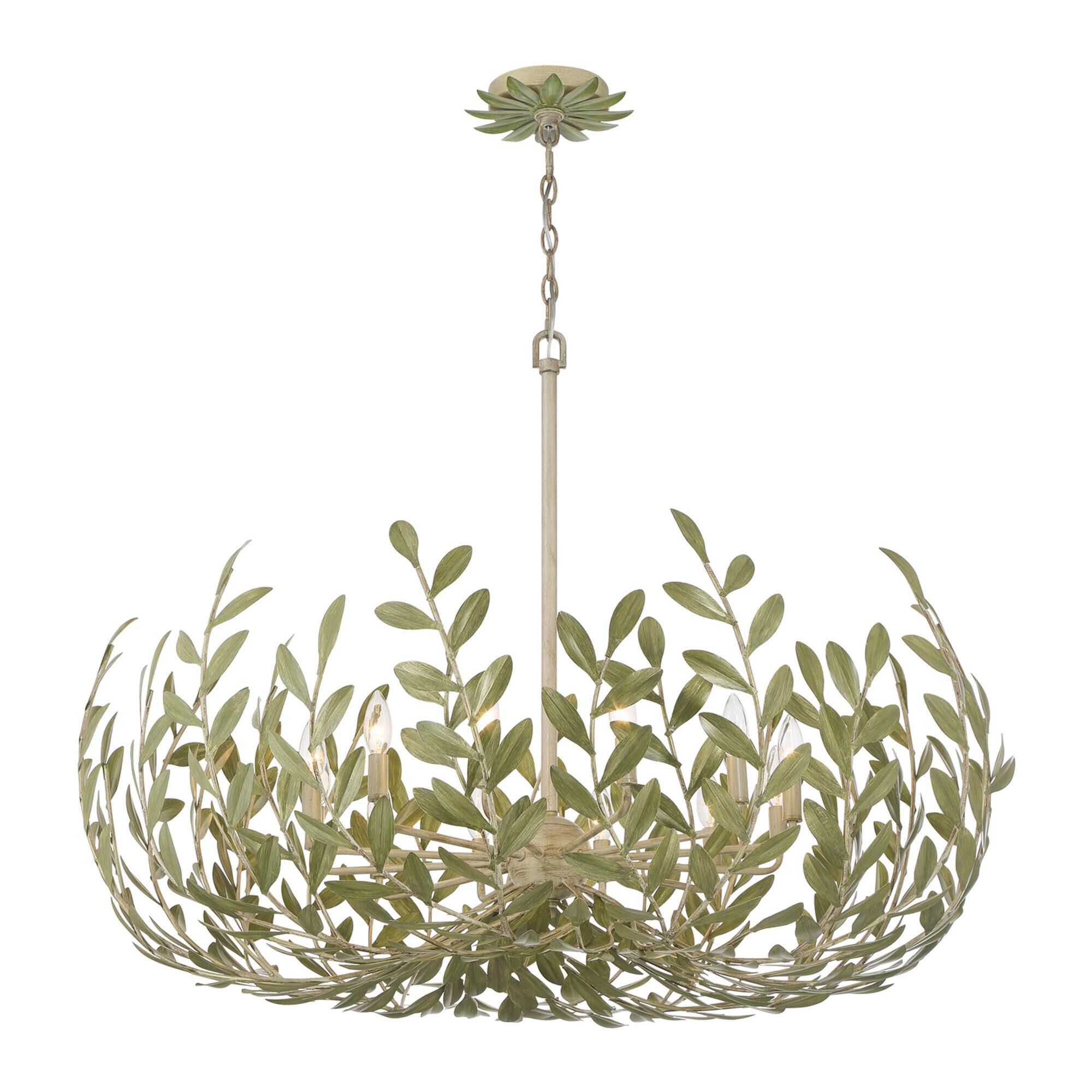 Broche 42 Inch Chandelier by Crystorama