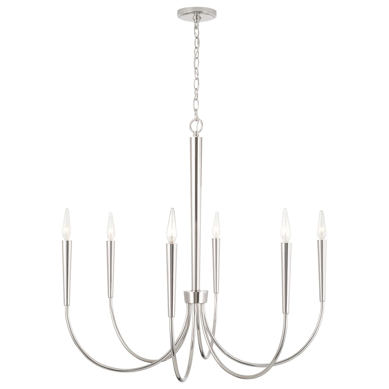 Holden 33 Inch 6 Light Chandelier by Capital Lighting Fixture Company