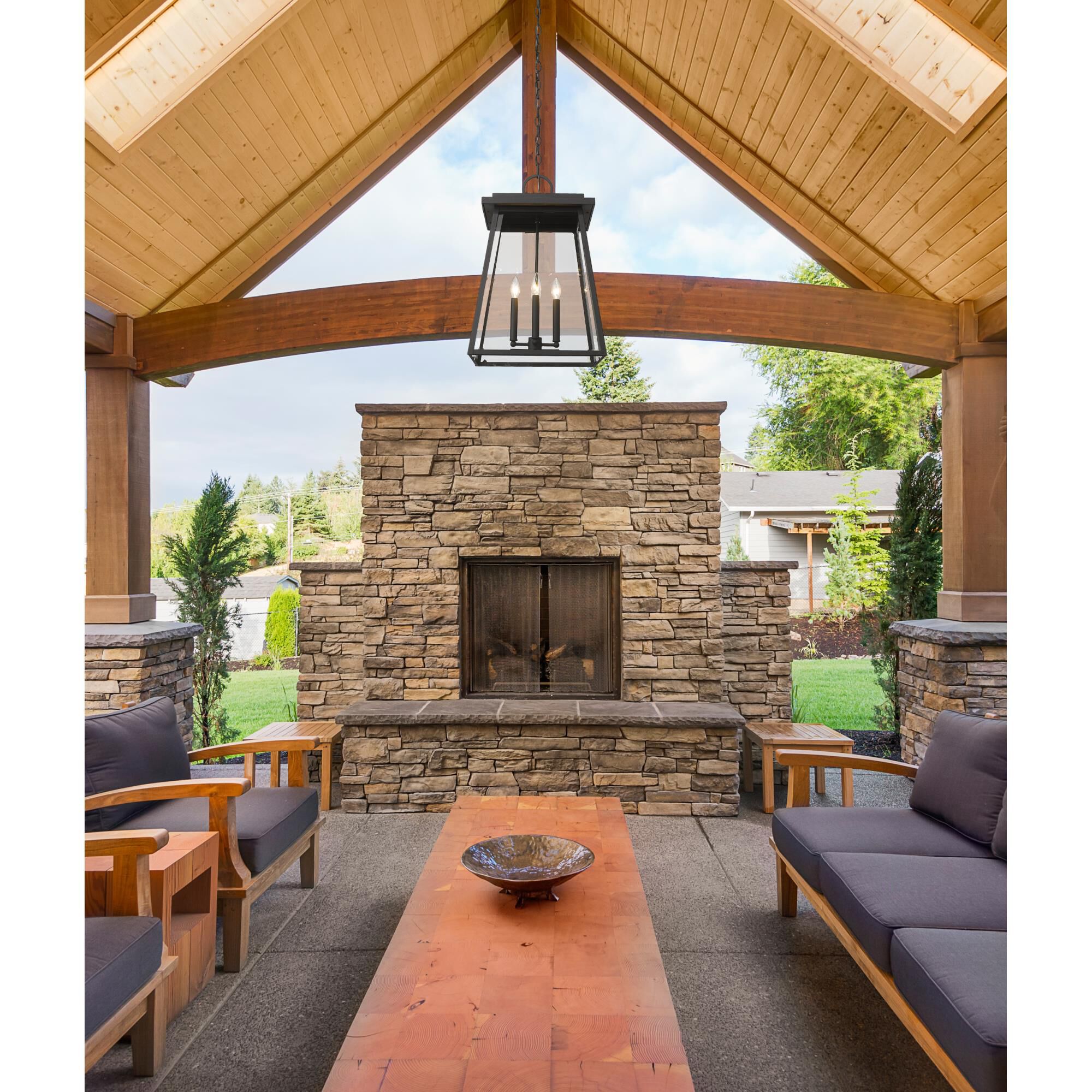 Broughton 15 Inch Cage Pendant by Z-Lite