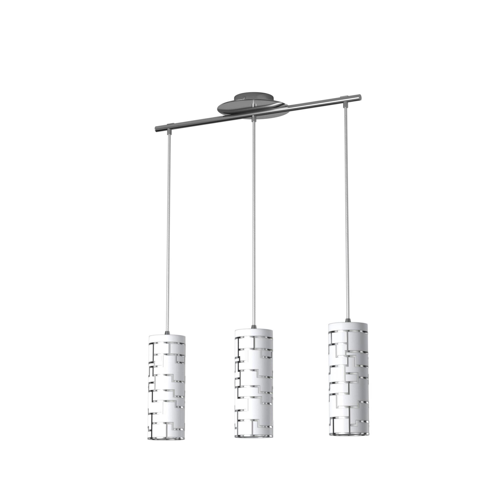 Eglo Bayman 28 Inch 3 Light Linear Suspension Light by Eglo Lighting