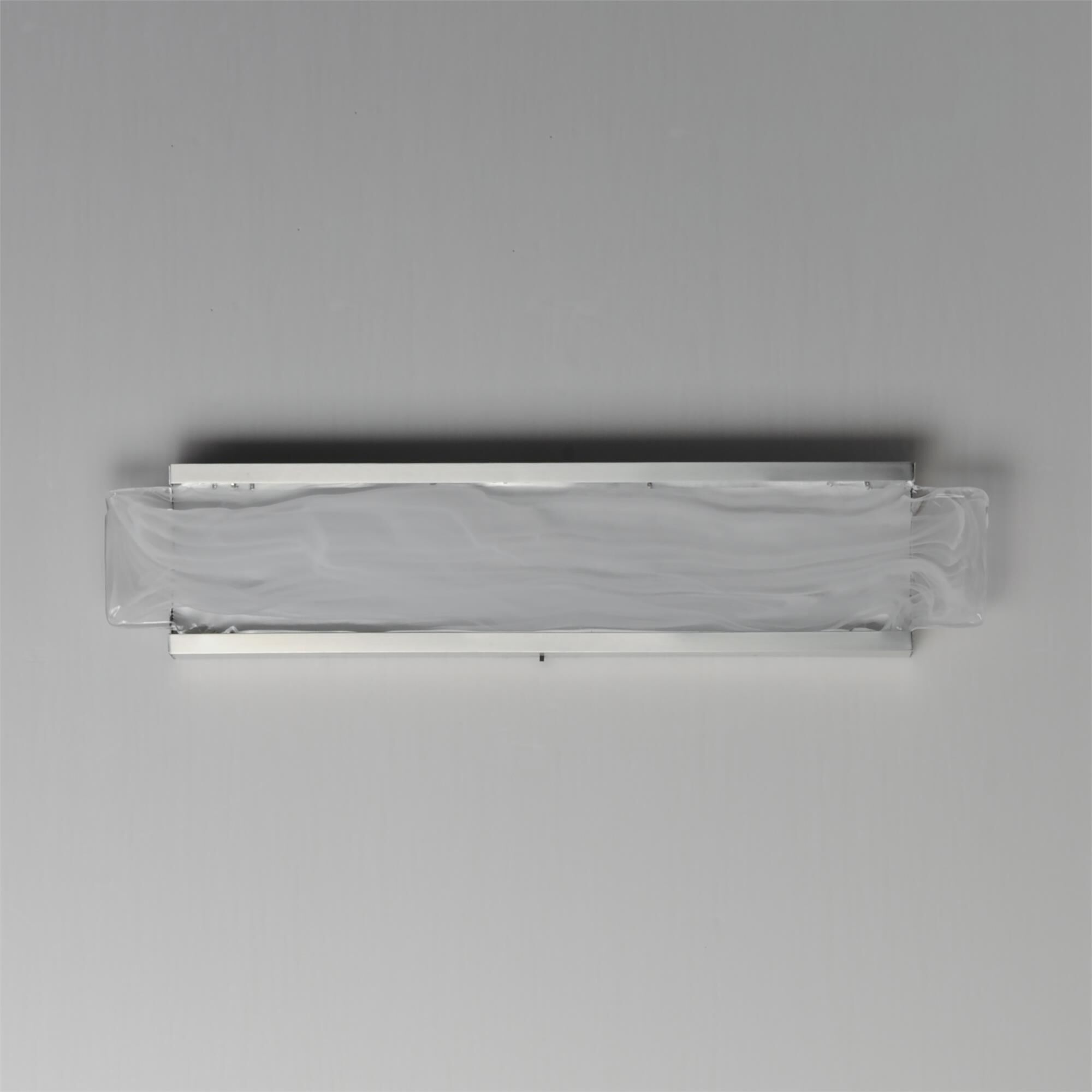 Shown in Satin Nickel finish and White Spiral glass