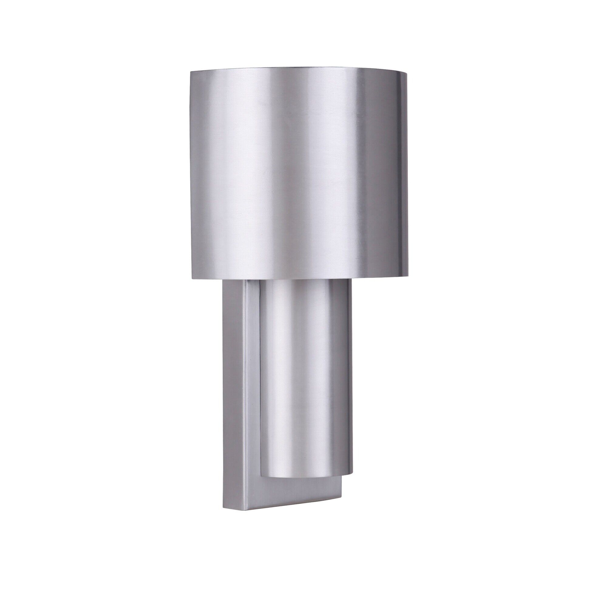 Shown in Satin Aluminum finish and Satinaluminum glass