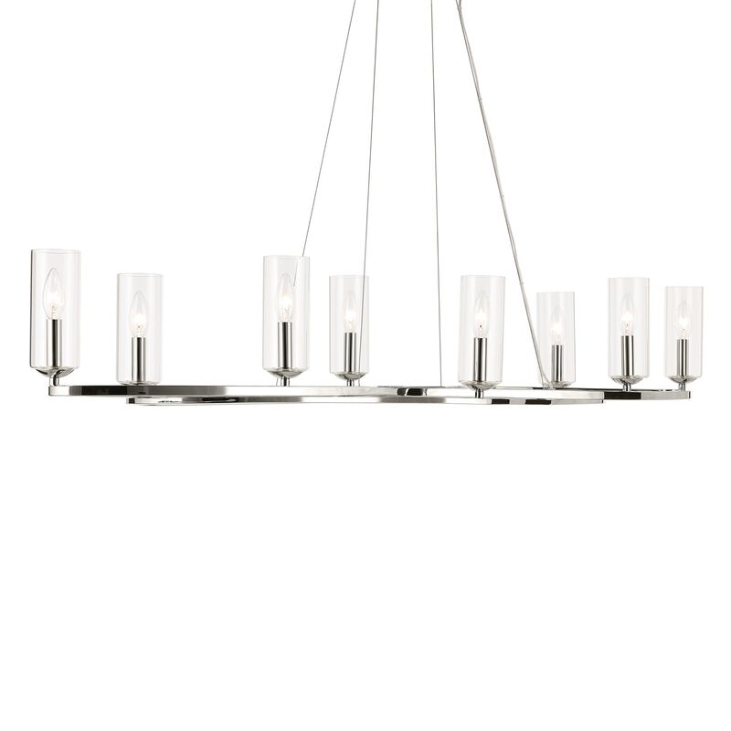 Harpin Medium Linear Chandelier by Kichler