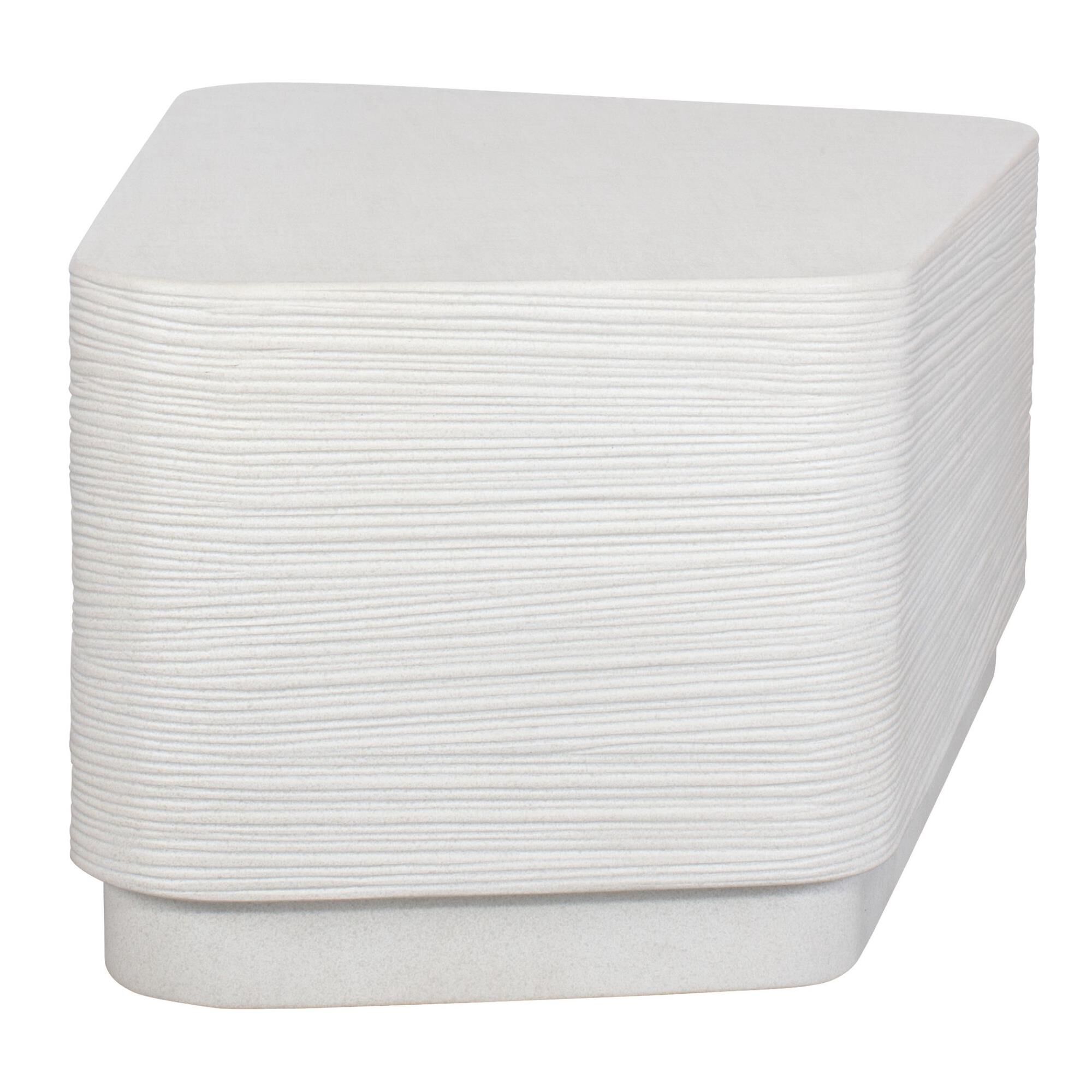 Shown in White finish