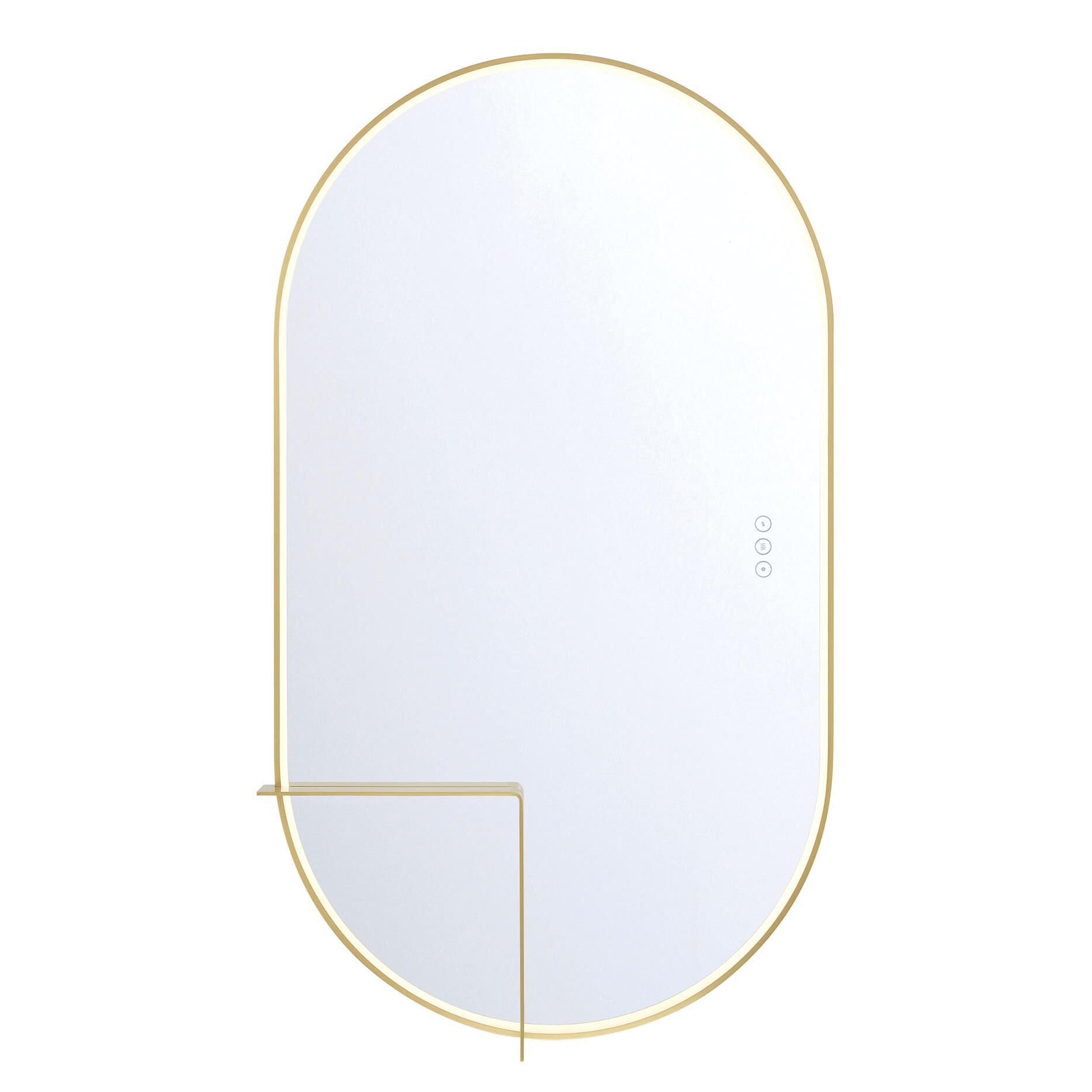 Linden 24 Inch LED Lighted Mirror by Eurofase Lighting