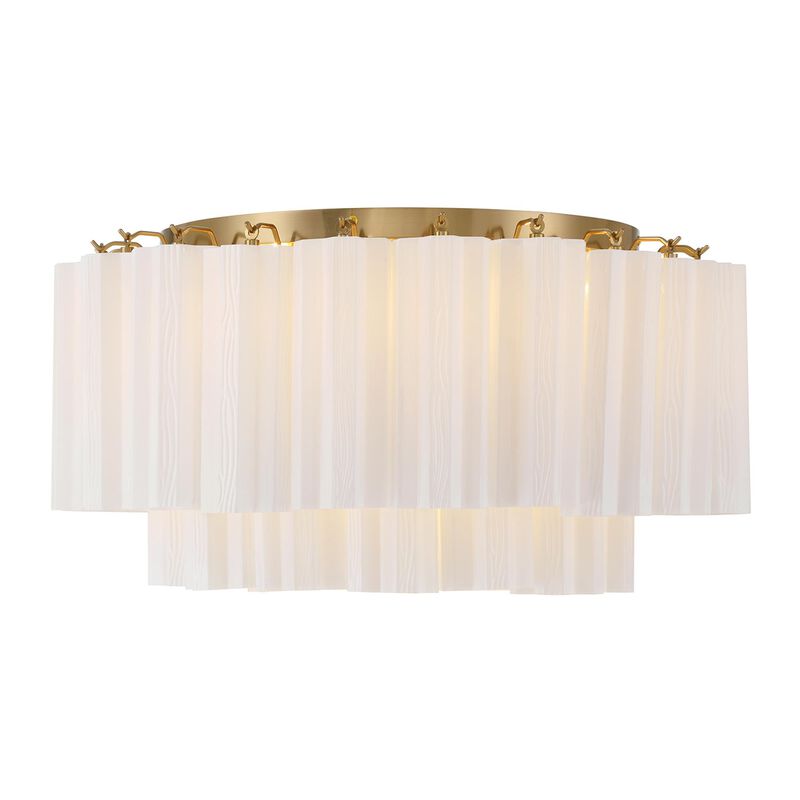 Addis 22 Inch 7 Light Semi Flush Mount by Crystorama