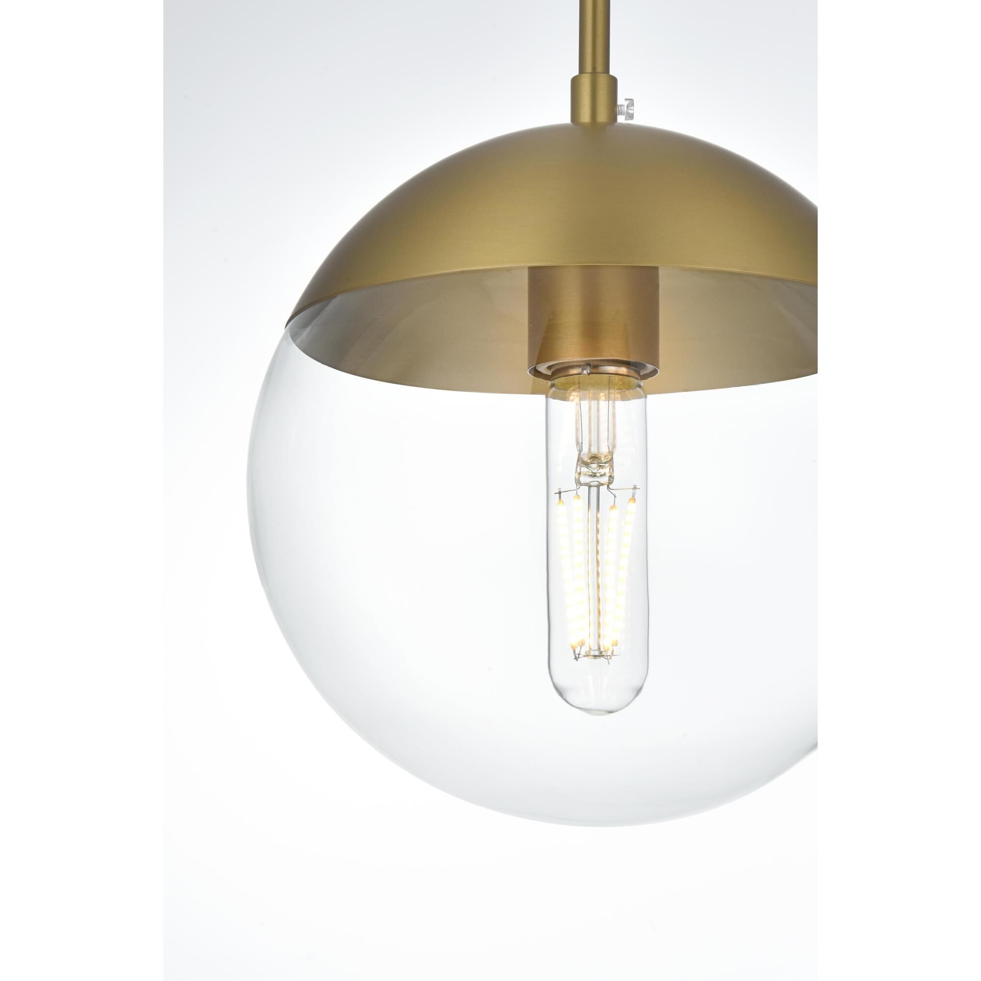 Shown in Satin Gold And Clear finish