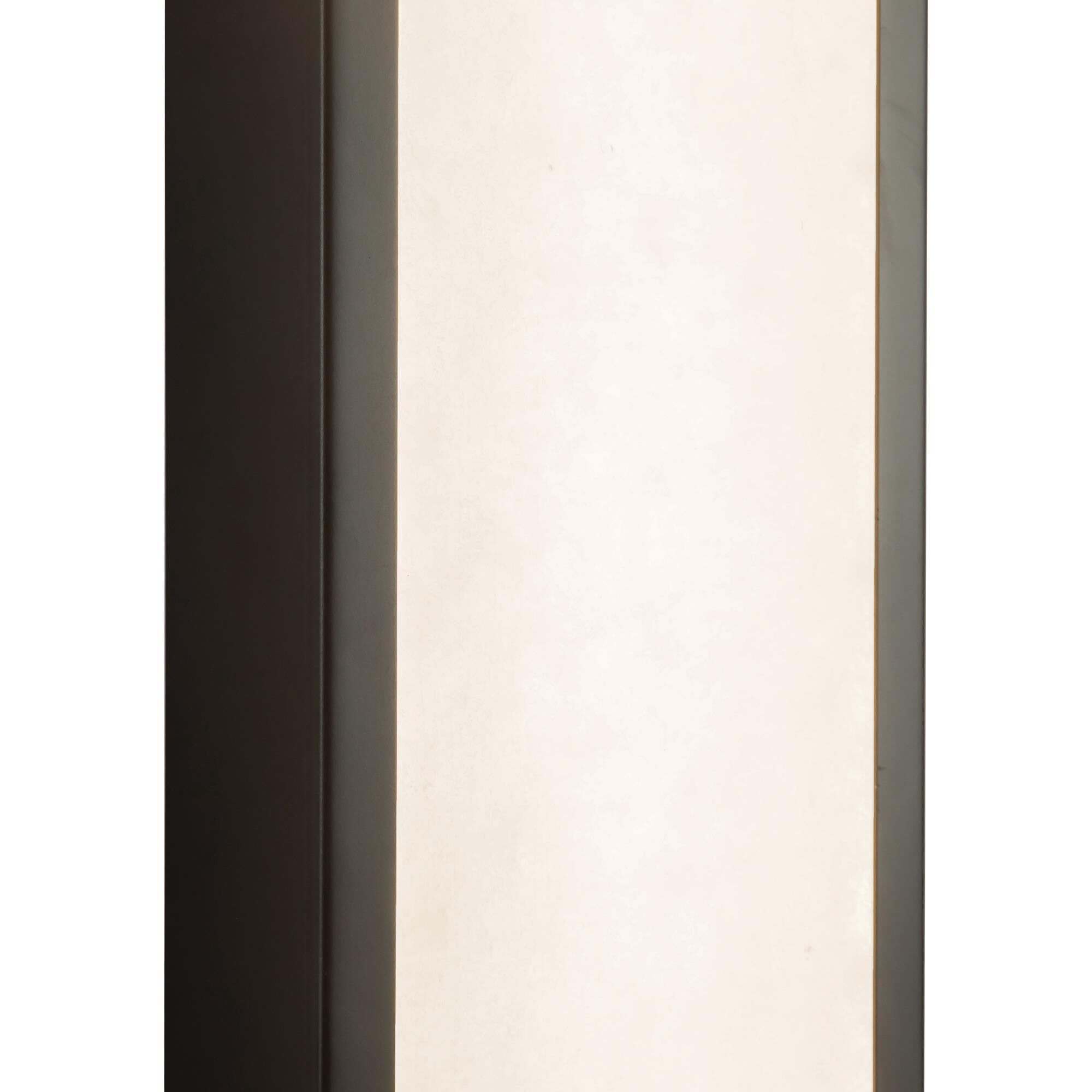 Shown in Matte Black finish and Alabaster glass