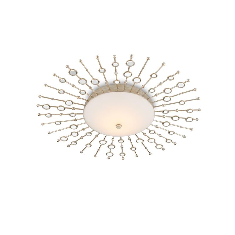 Planisphere 28 Inch 1 Light LED Flush Mount by Currey and Company
